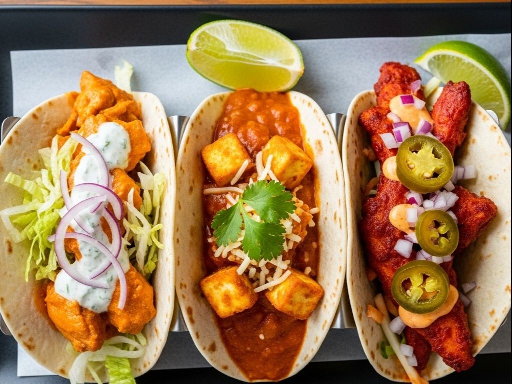 Lunch- Butter Paneer 2Taco.