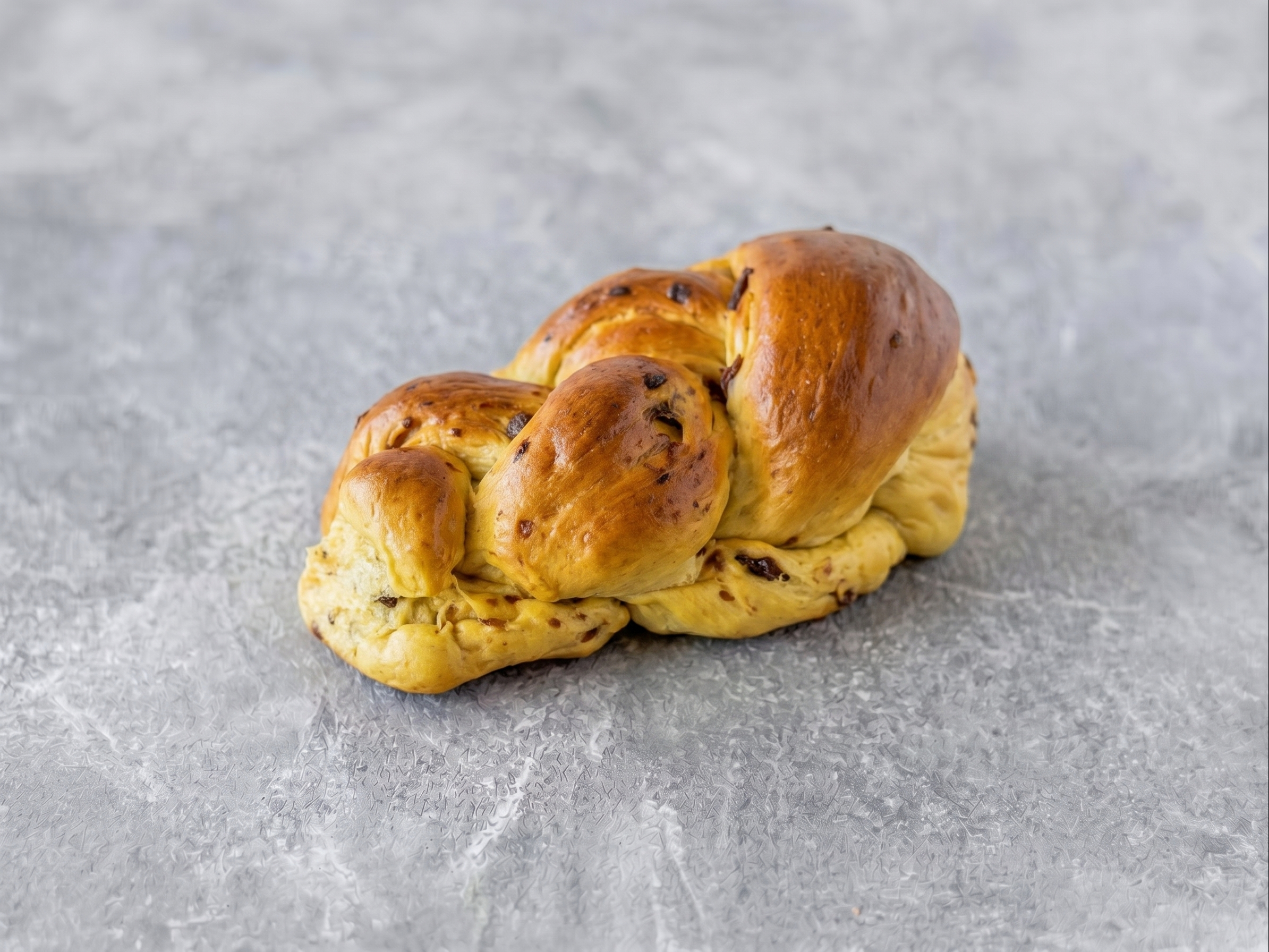 Egg Raisin Kiddush Challah.