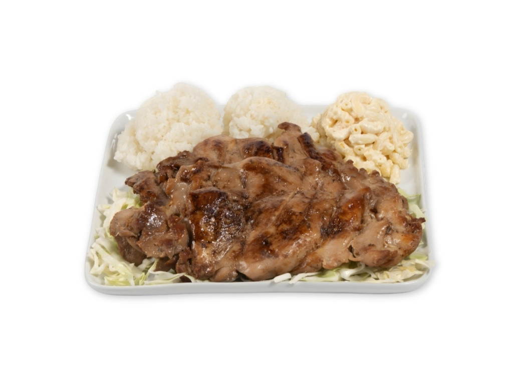 BBQ Chicken Plate.
