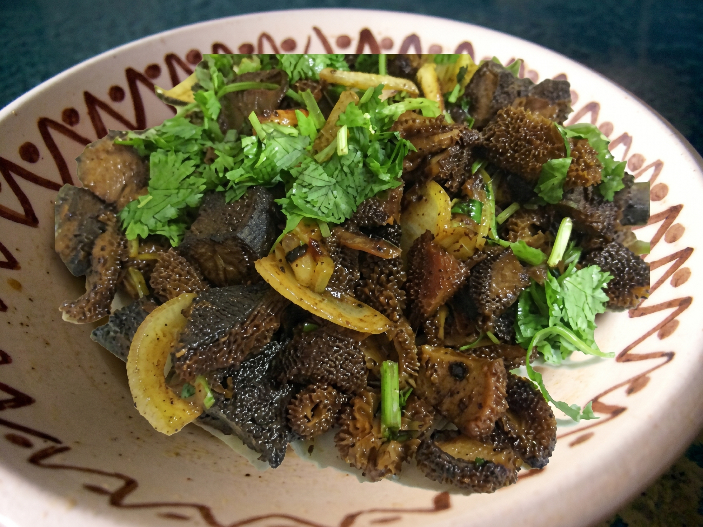 Goat Sukuti Sadeko.