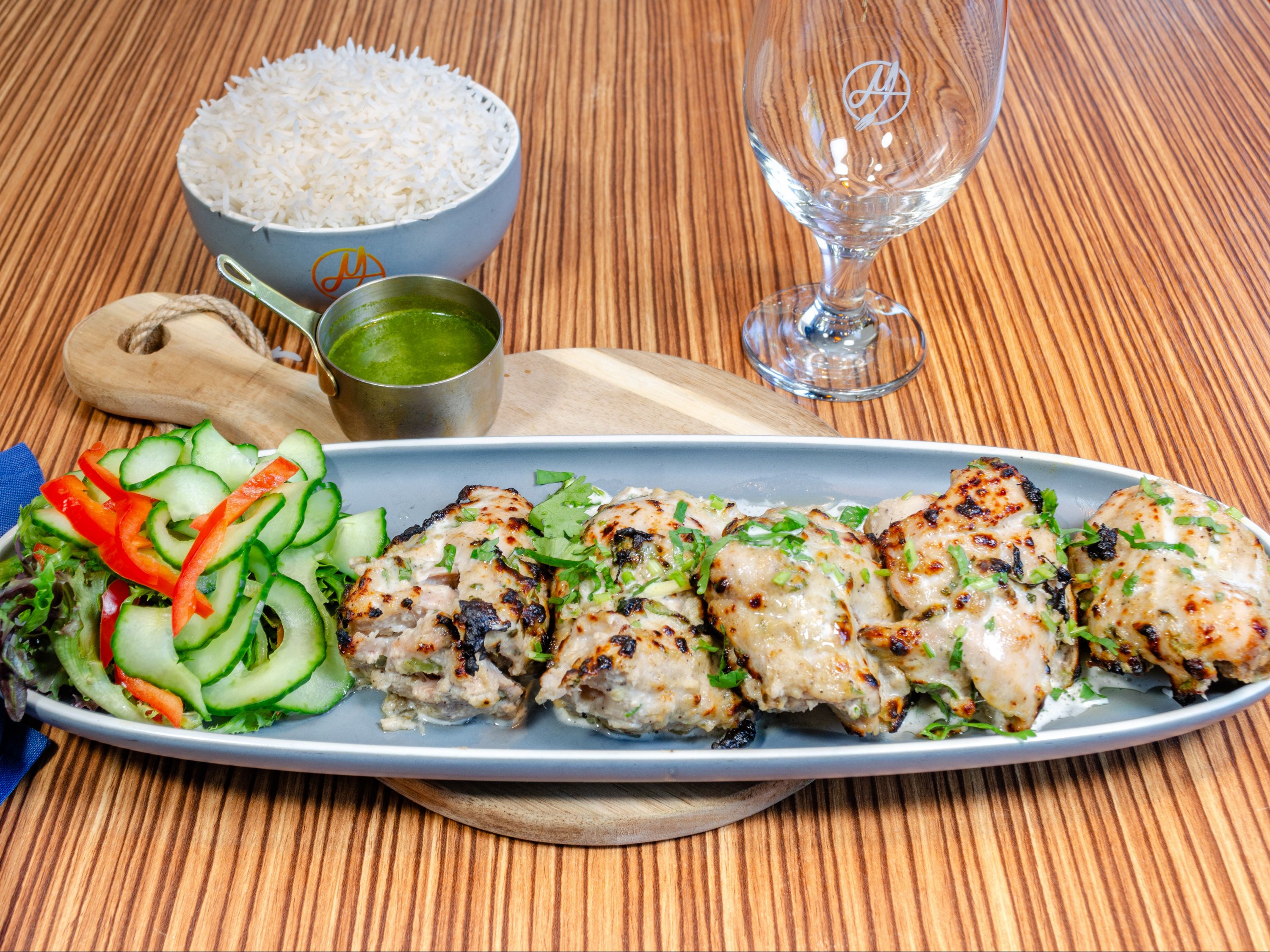 Murg Malai Tikka.