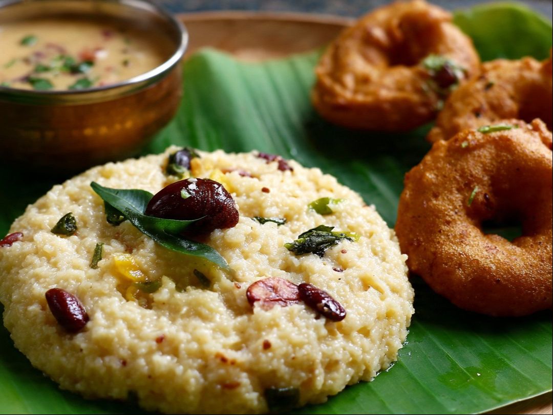 TC - 26D Pongal & Medhu Vada - پونگل واڈا/பொங்கல் வடை.