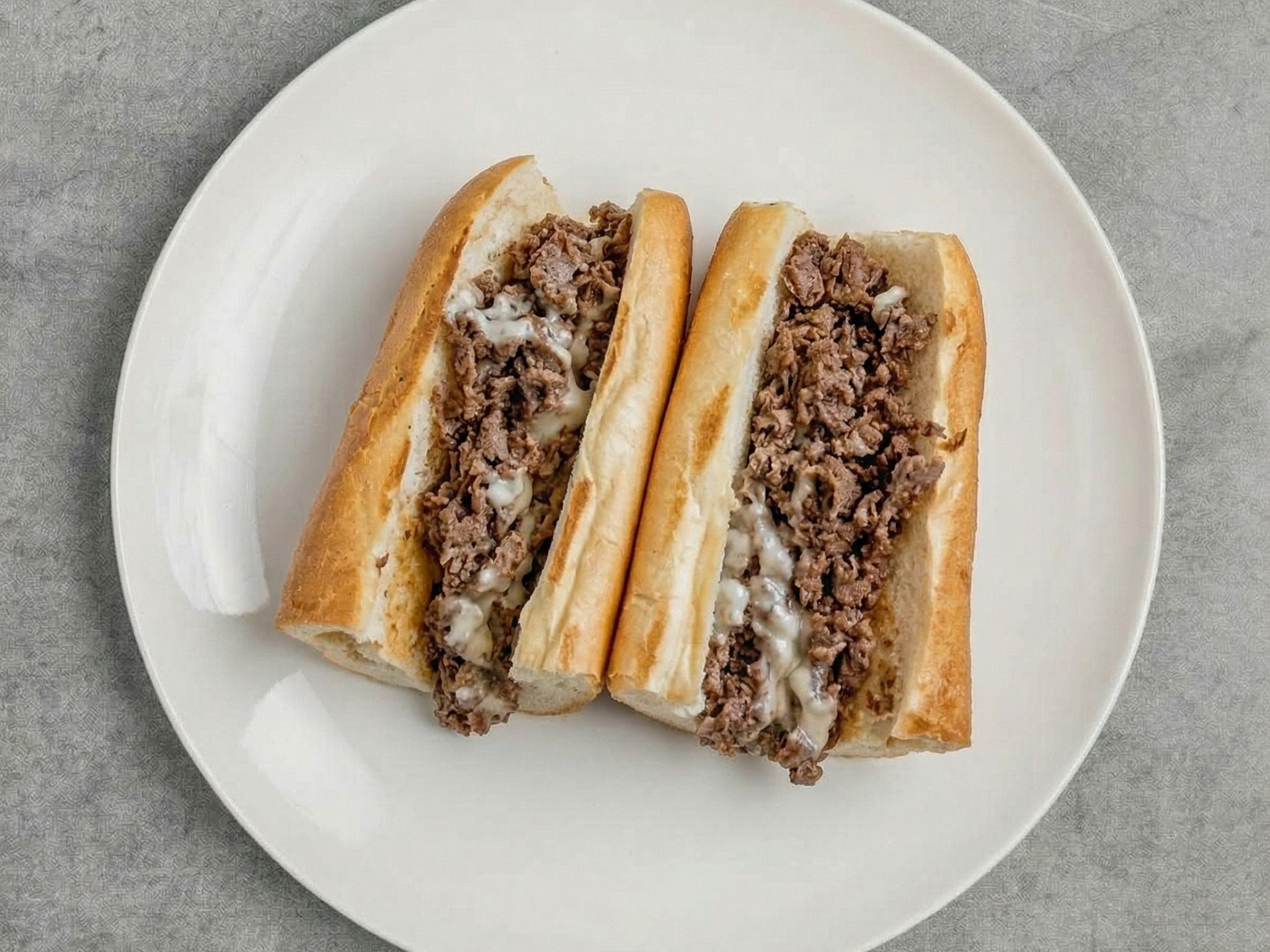 Cheesesteak Sandwich.