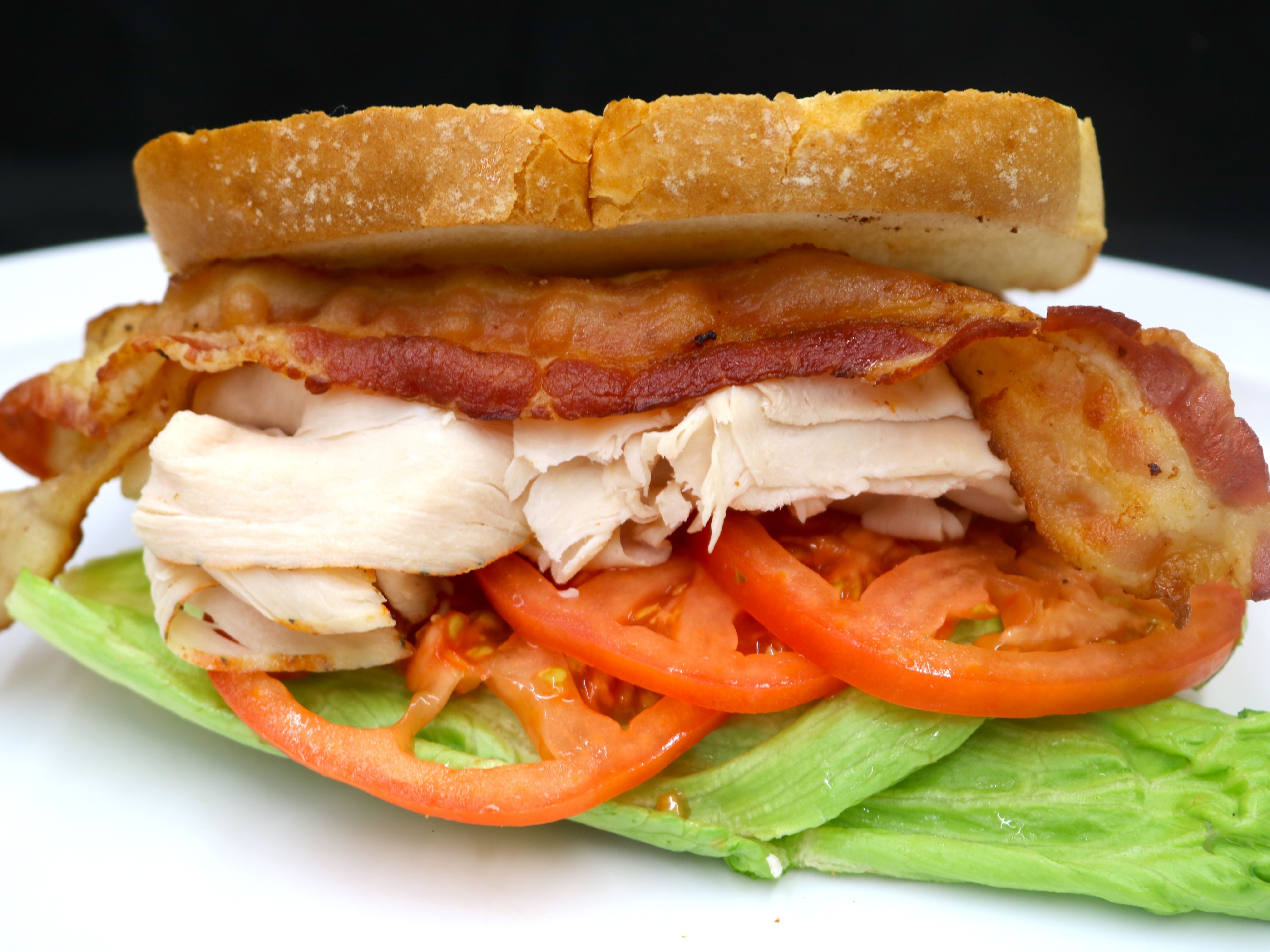 Oven Roasted Turkey Club.