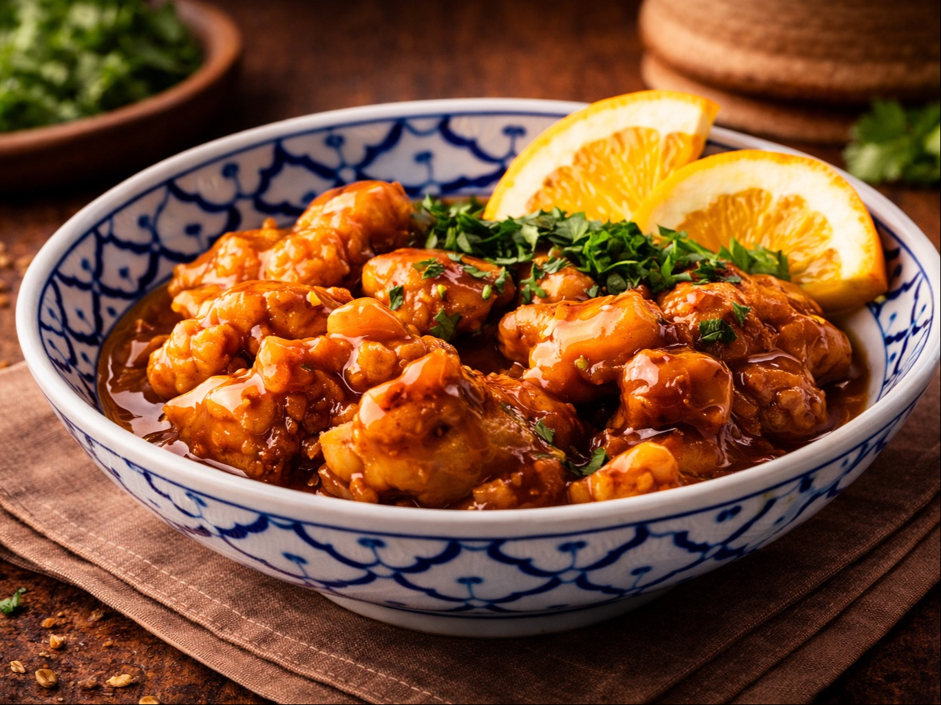 Orange Chicken.