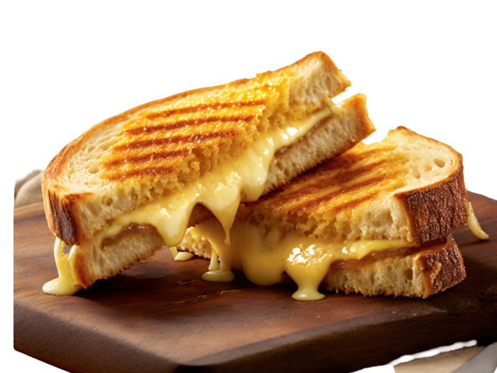 Grilled Cheese Sandwich. BB.