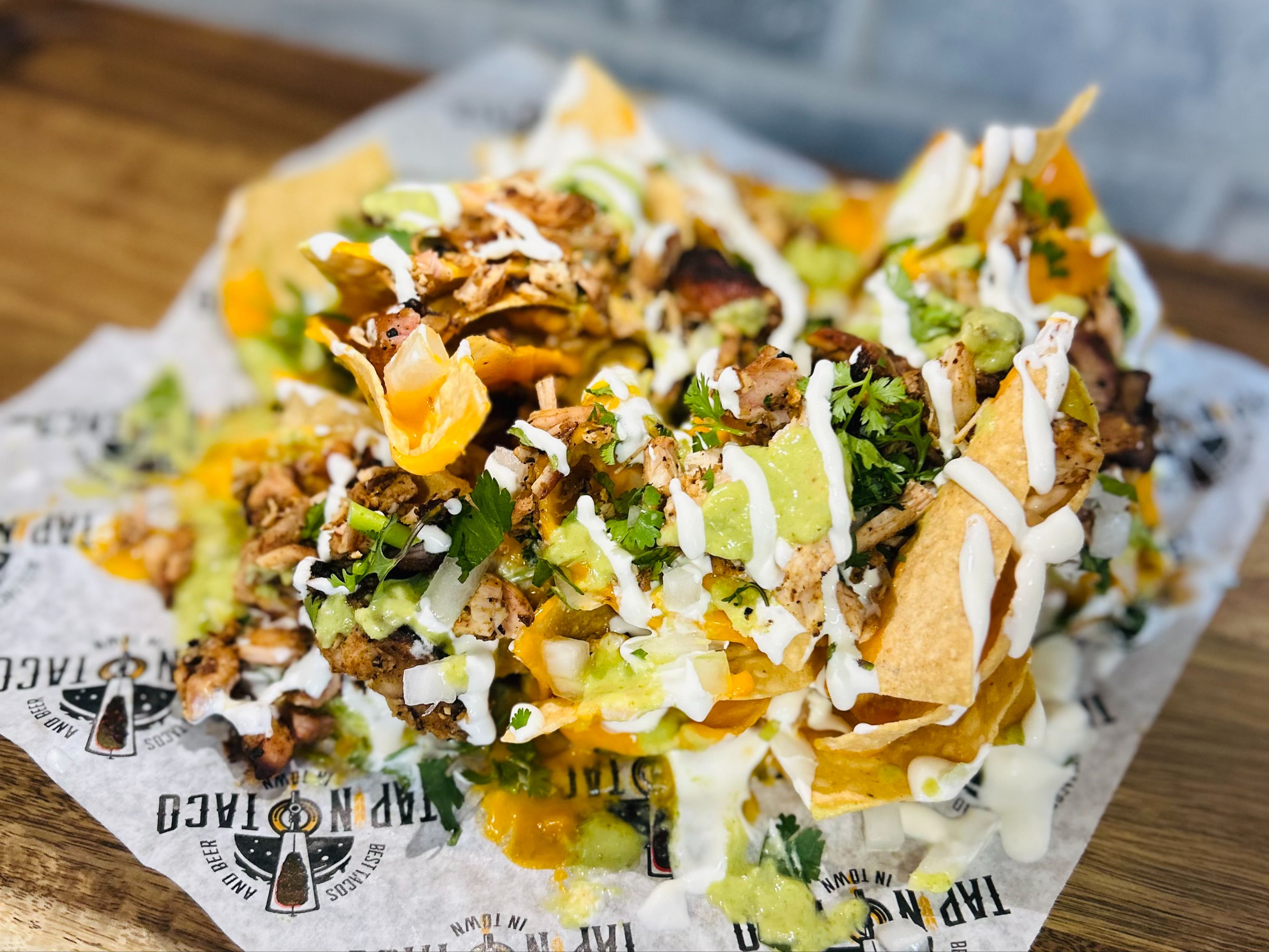 Chicken Nachos.
