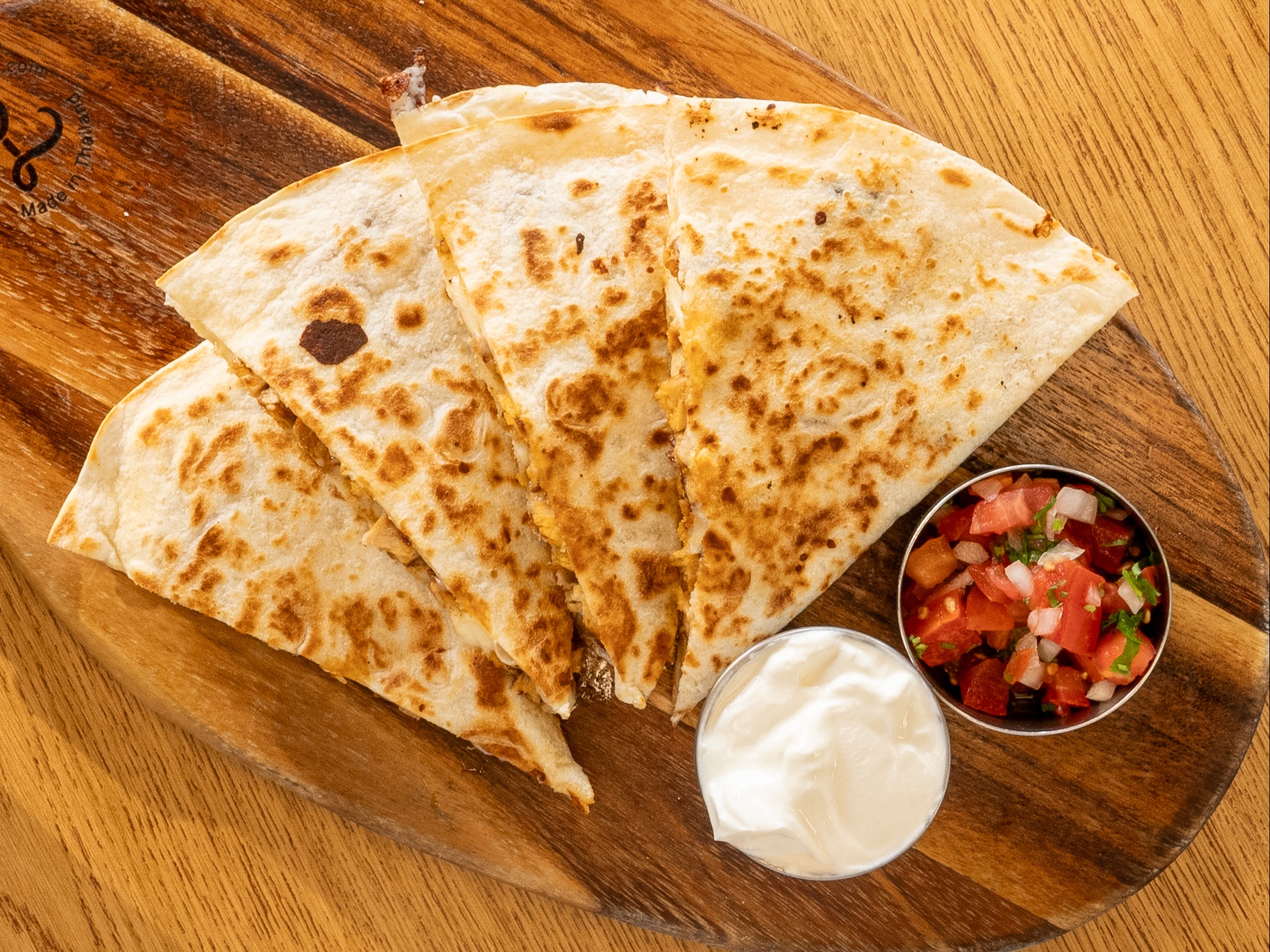 Pulled Chicken Quesadilla