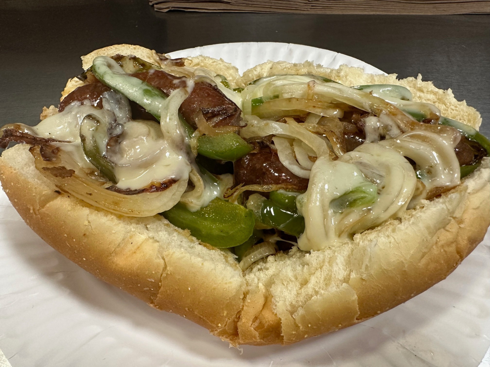 Italian Sausage Sub.