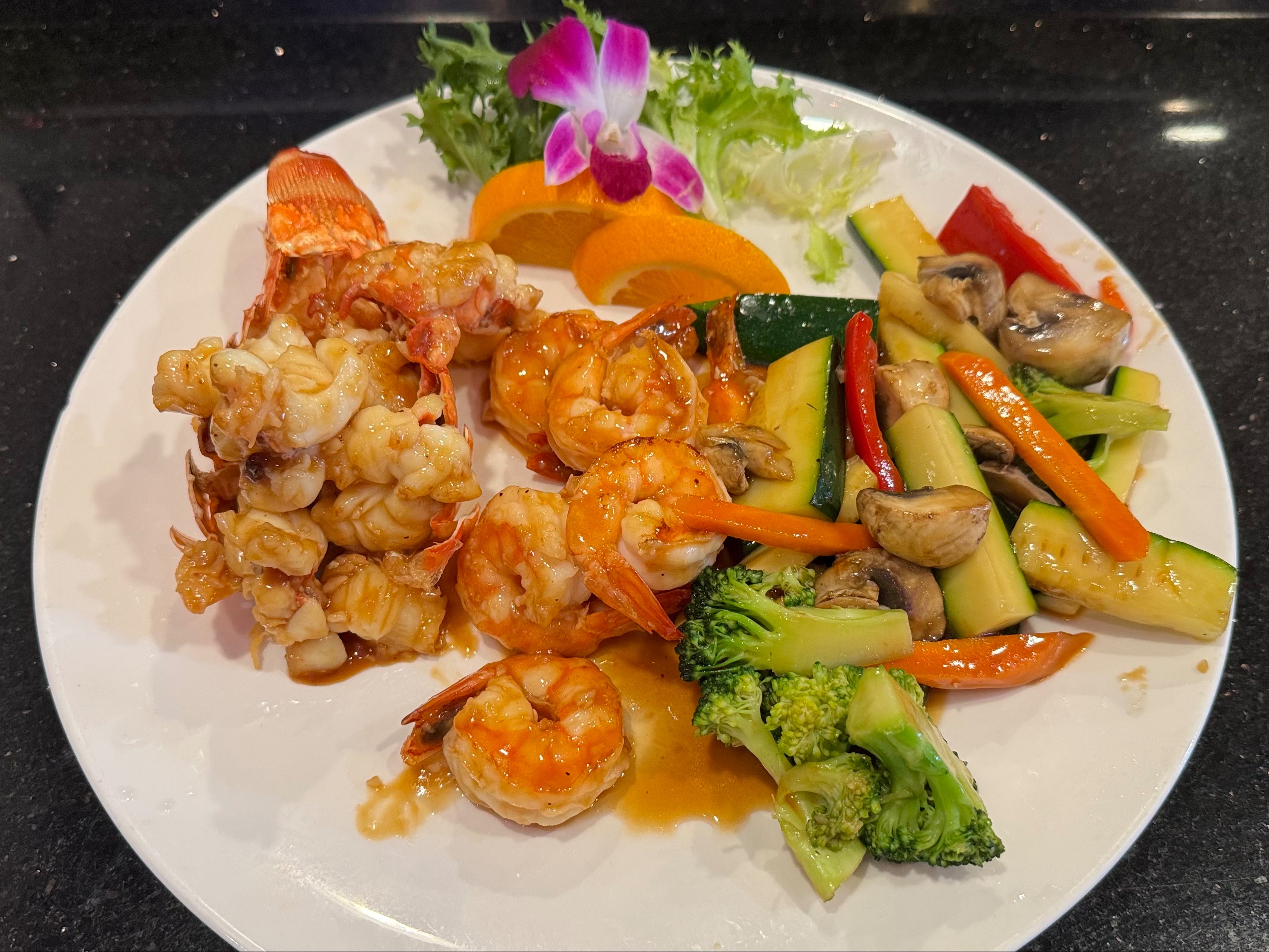 (H) Shrimp & Lobster.