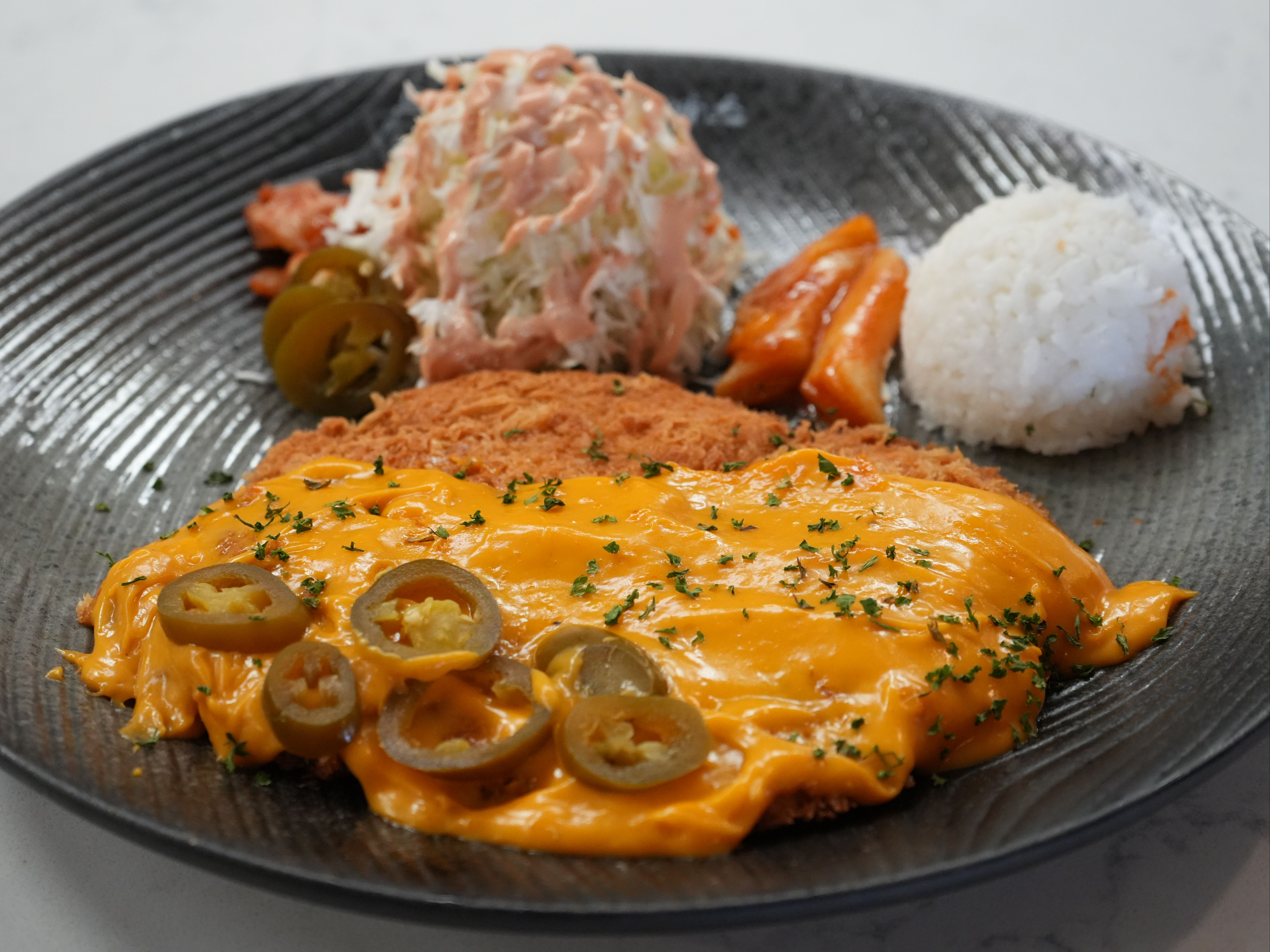 CHEDDAR CHEESE (CHICKEN) KATSU.