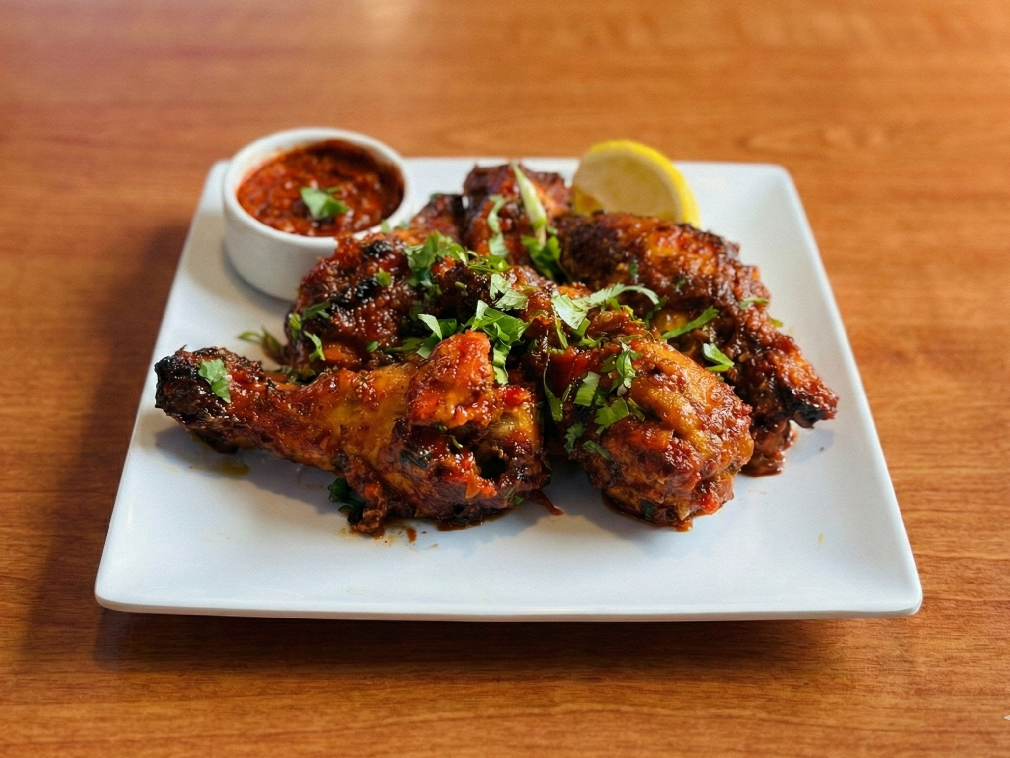 Tandoori Wings.