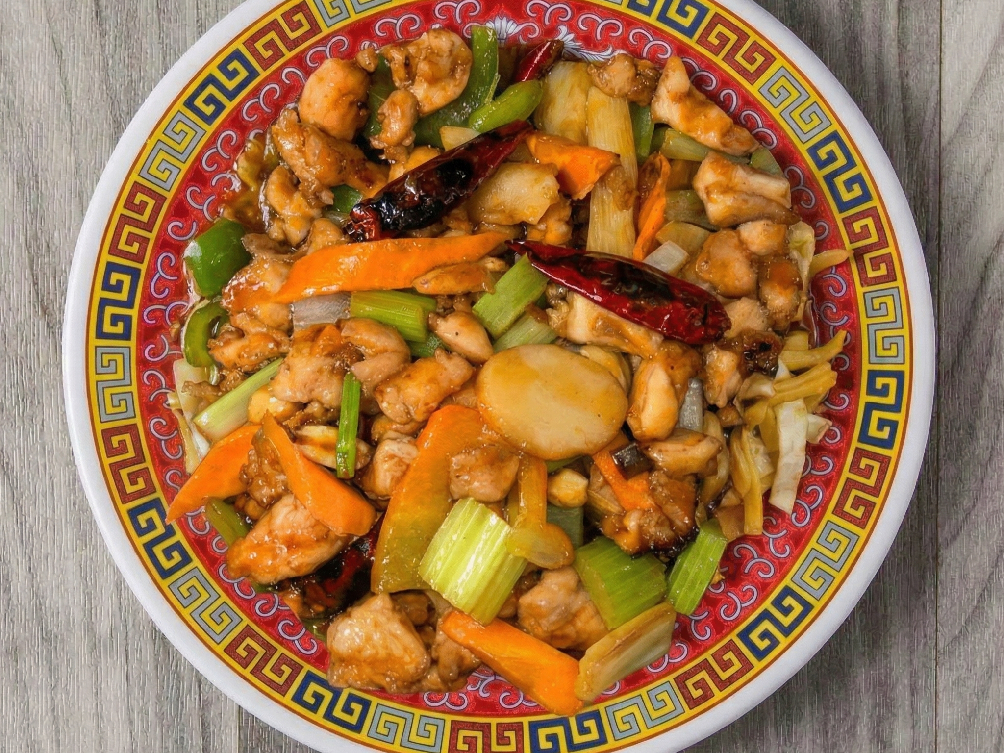 Kung Pao Chicken.