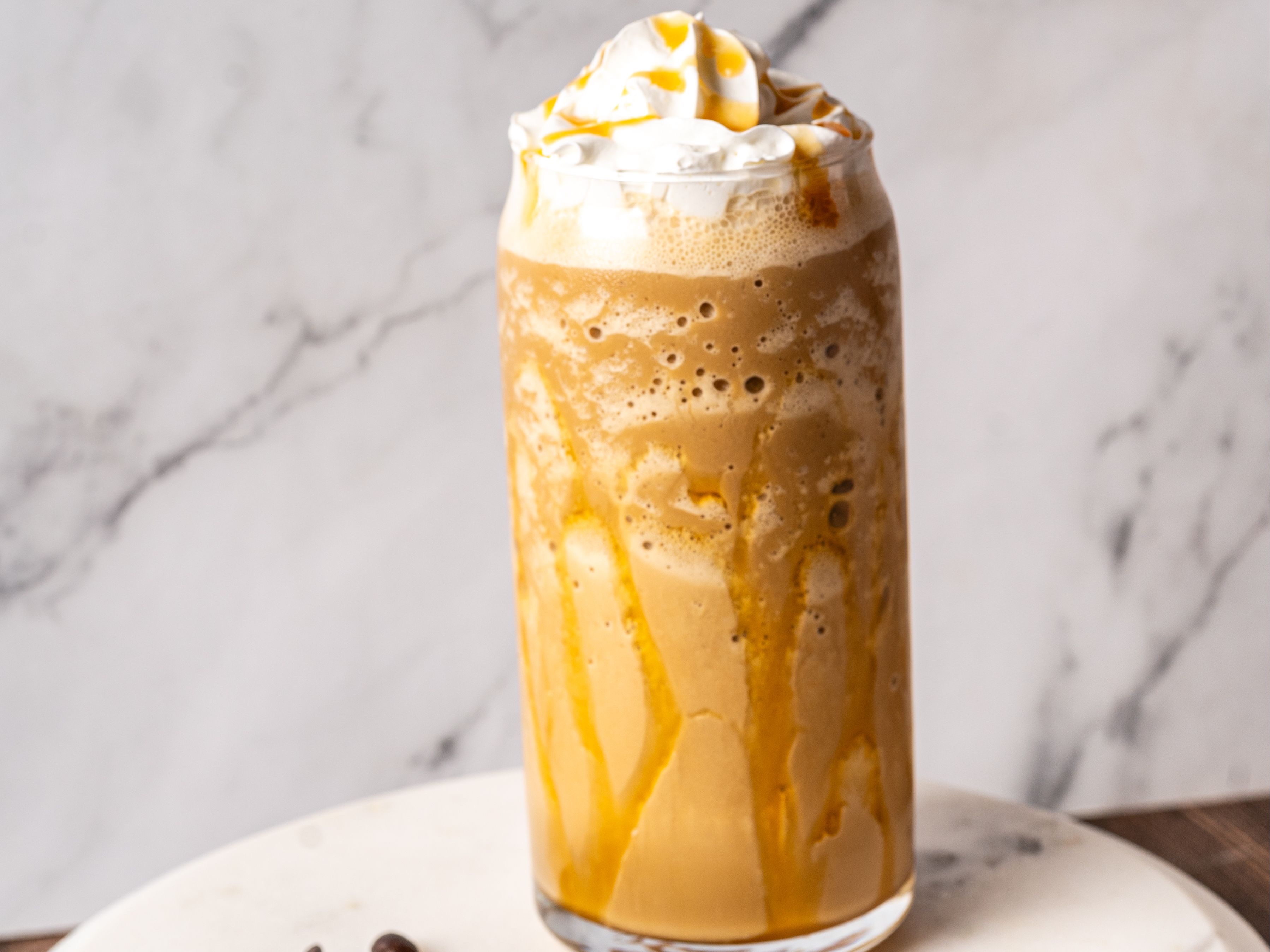 CARAMEL FRAPPE.