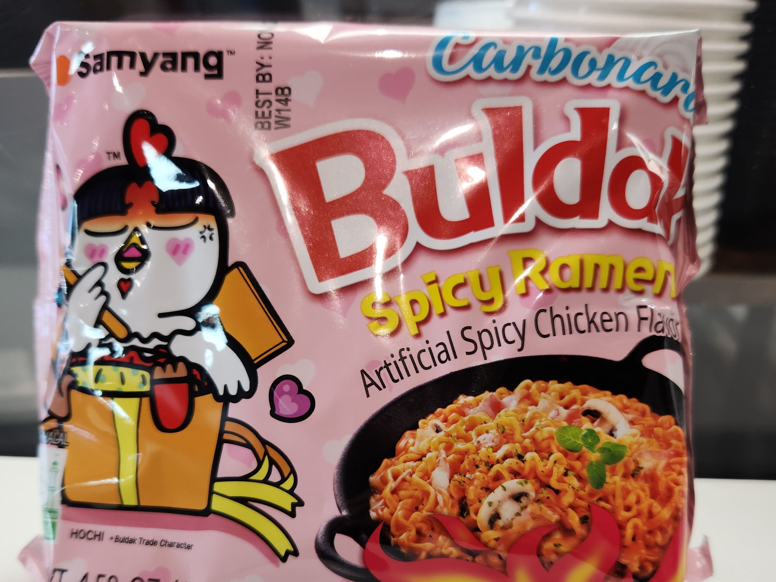 Buldak Carbonara.