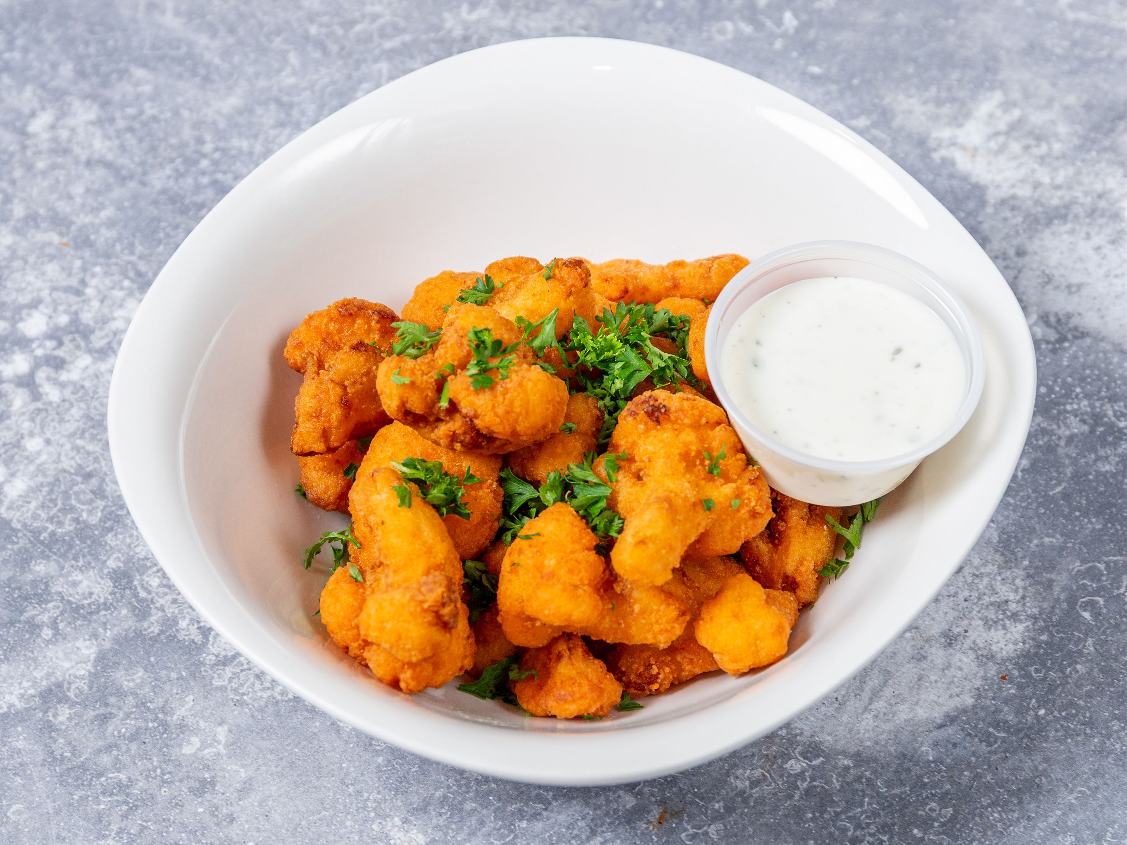 Cauliflower Bites.