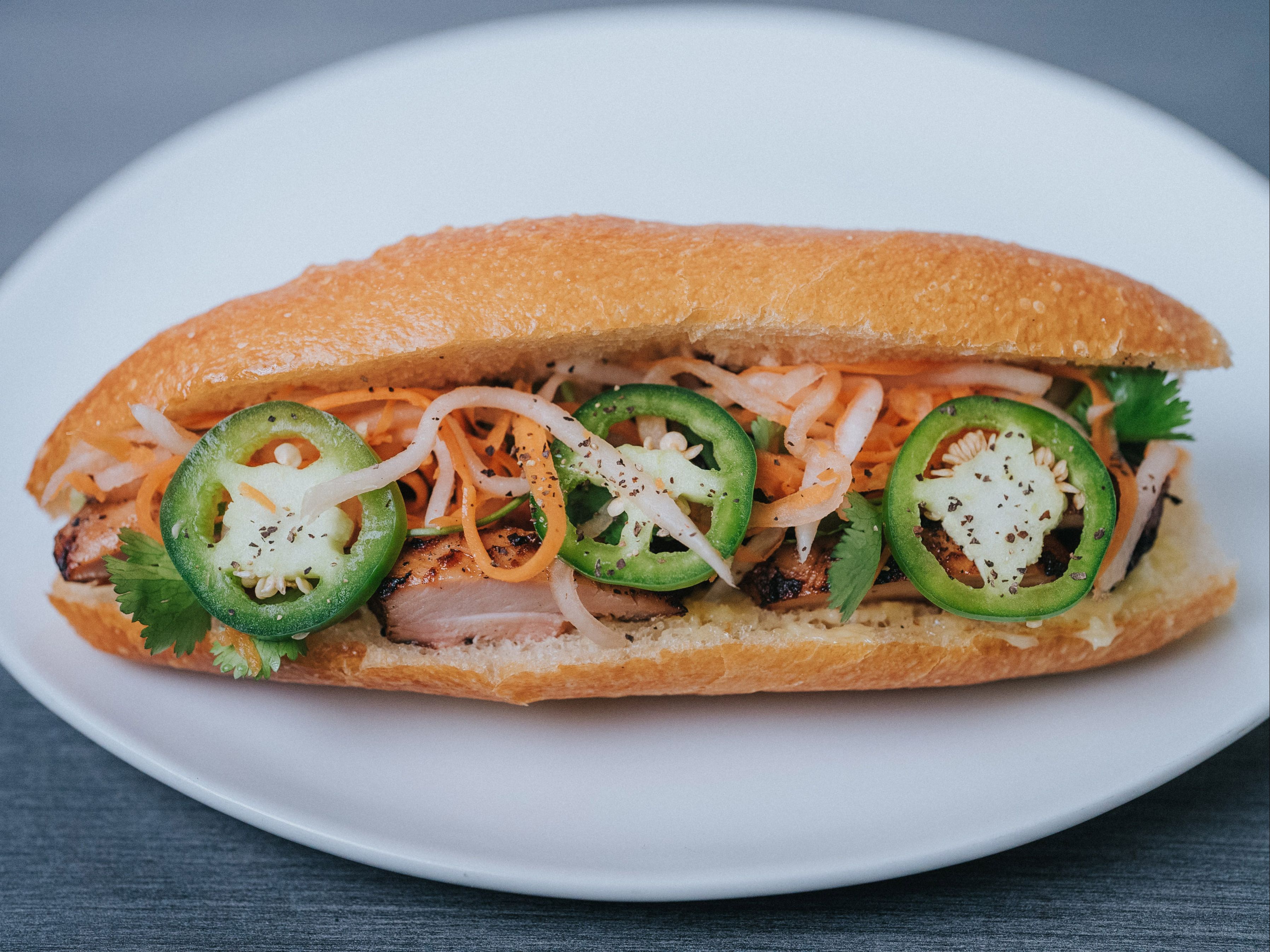 BM4 - Grilled Chicken Banh Mi.
