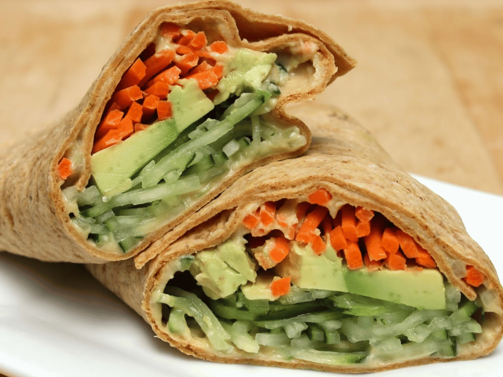 Hummus Wrap.