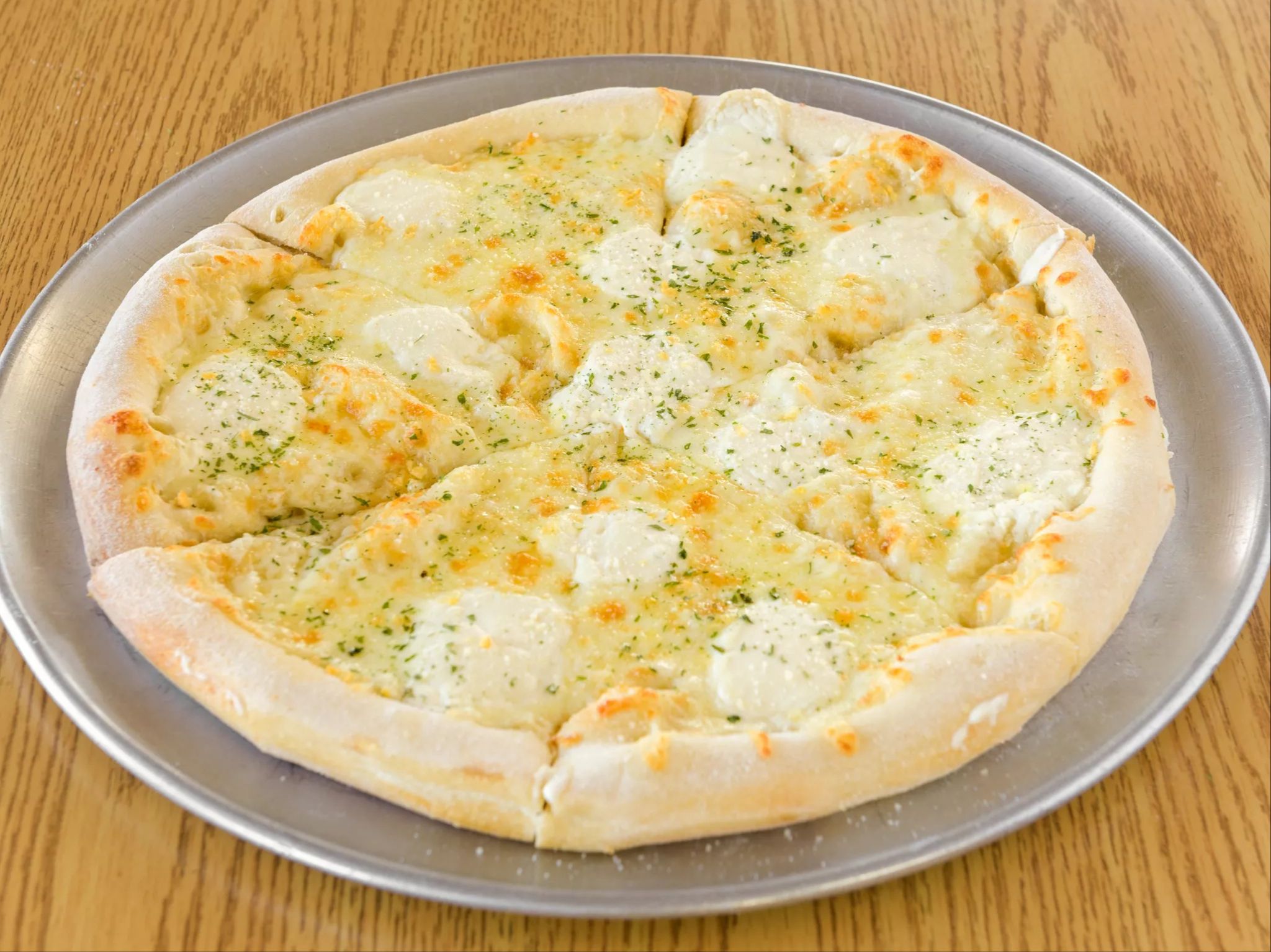 Bianca (White Pizza) Slice.