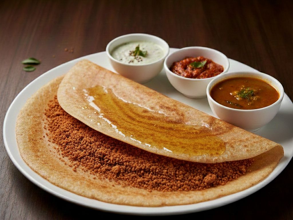 Ghee Podi Dosa (GF).