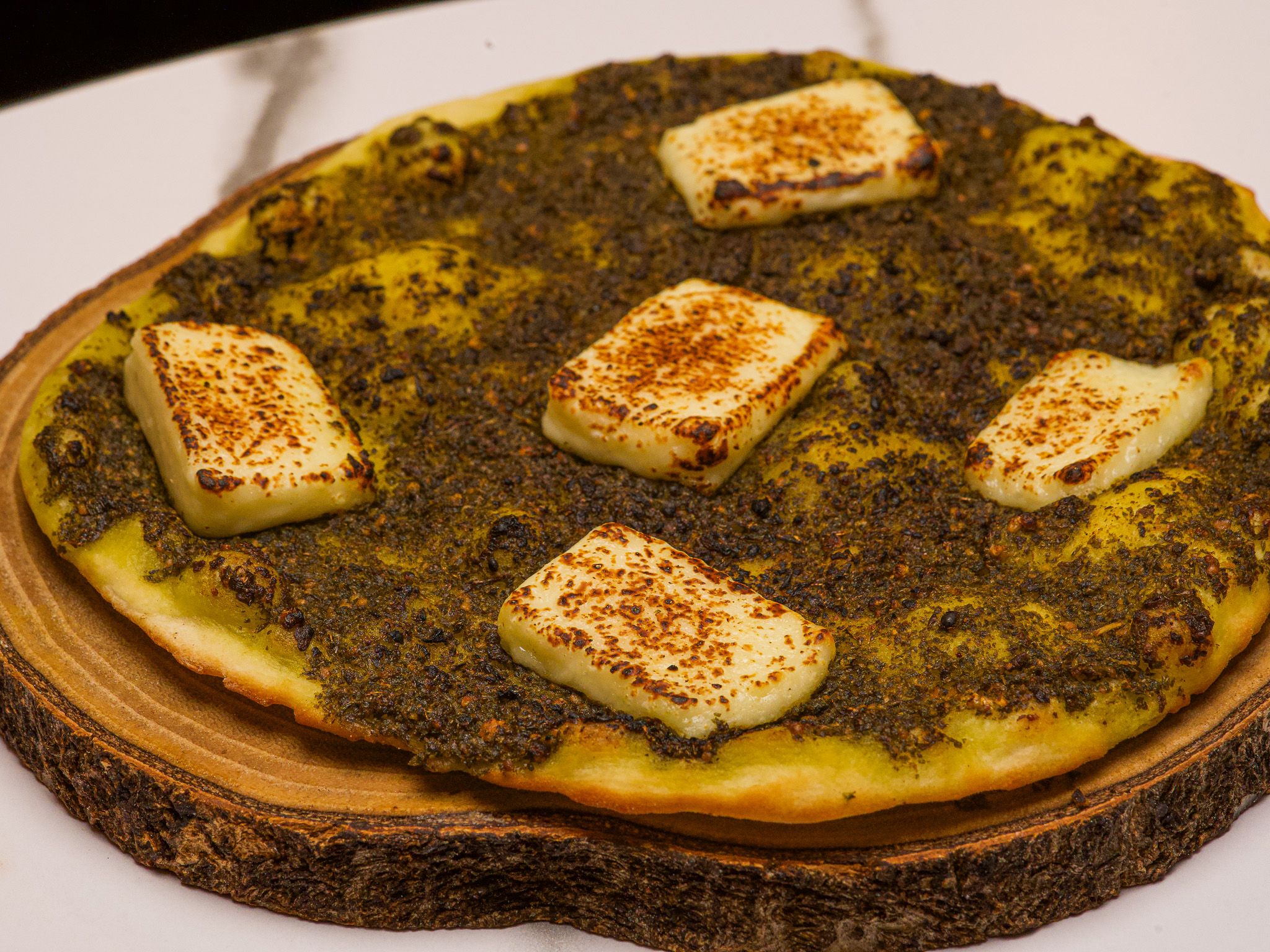 Pesto Halloumi.