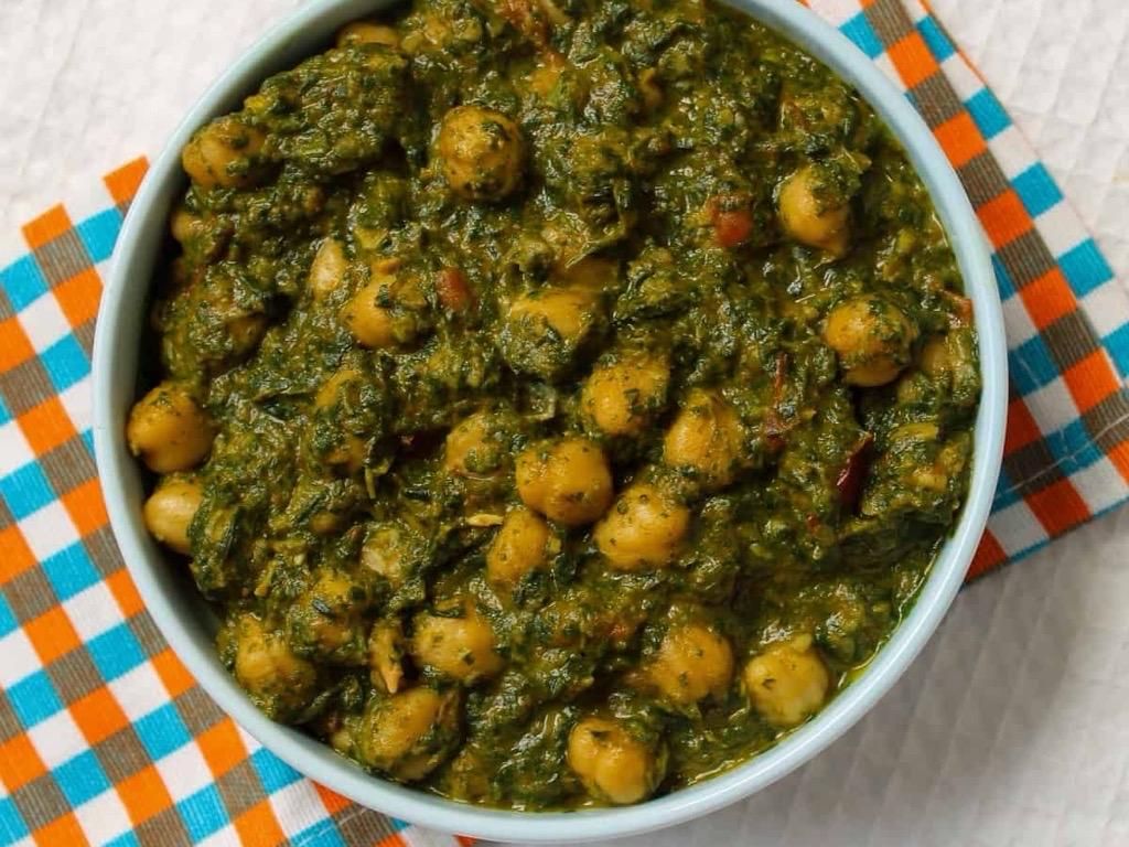 Chana Saag (V, GF, NF, DF).