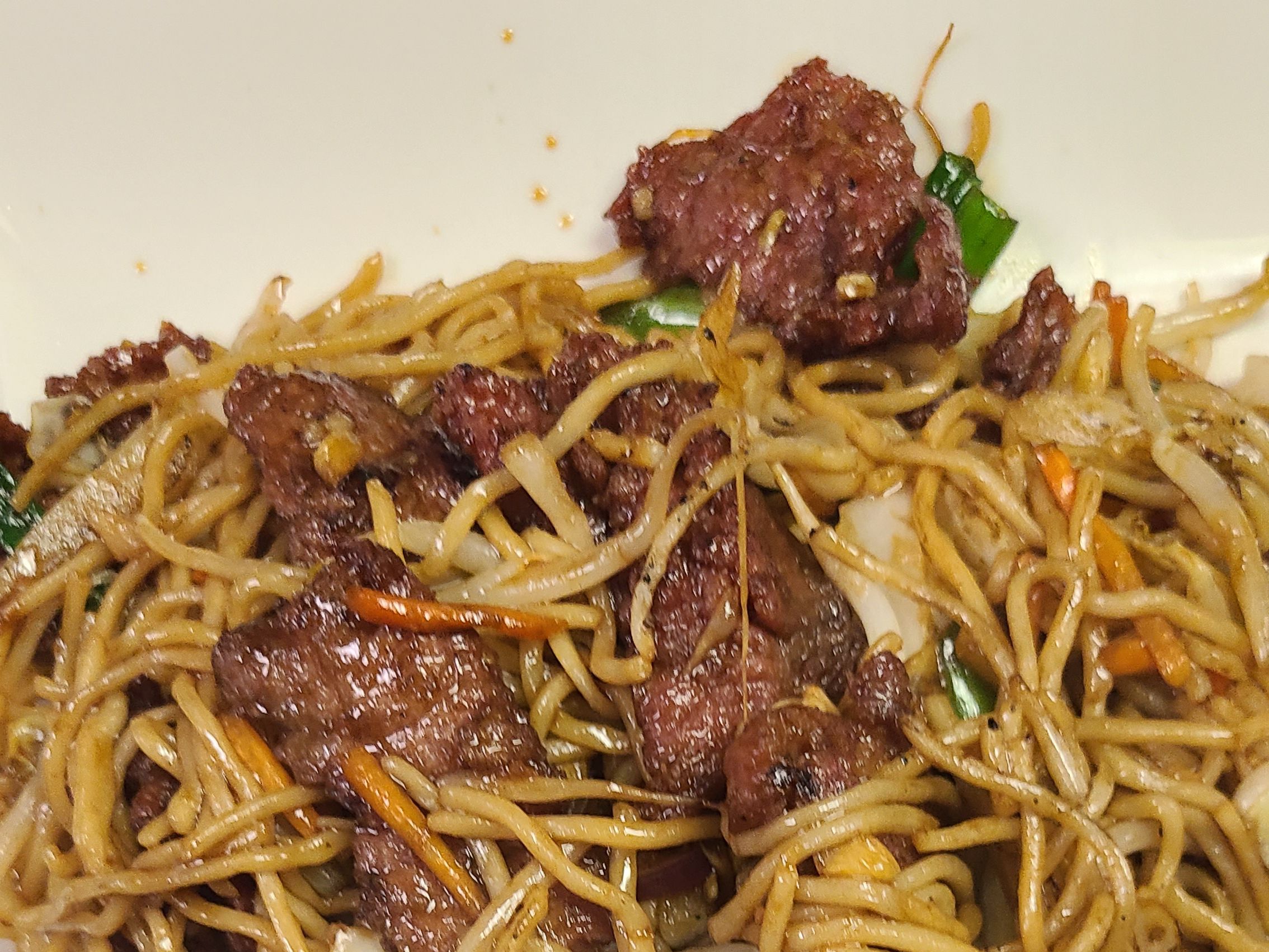 Beef Lo Mein.