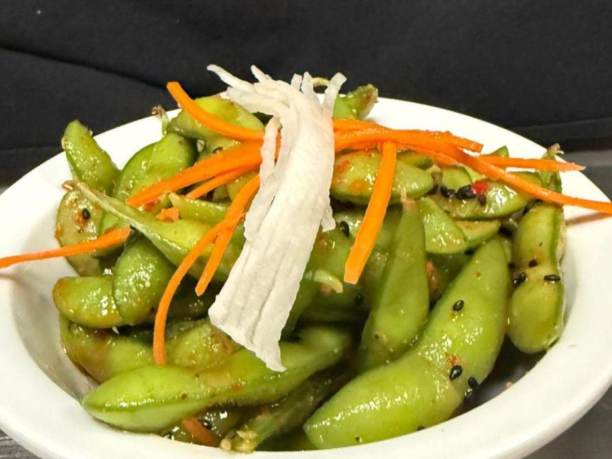 Spicy Edamame.