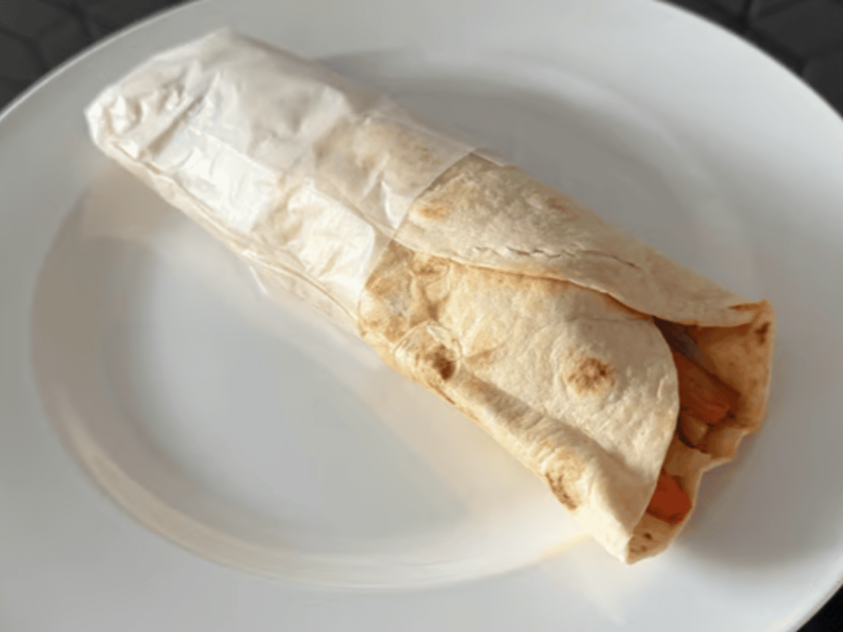 Grilled Chicken Tikka Wrap (Loaded & Fresh)