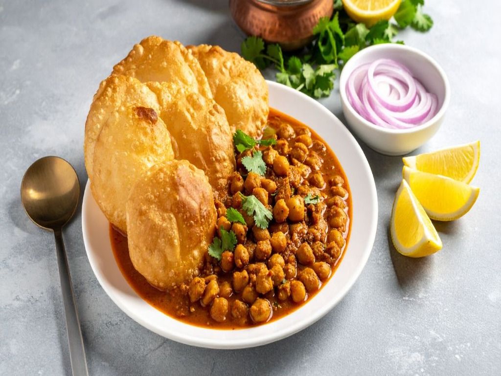 Delicious Chole Bhature