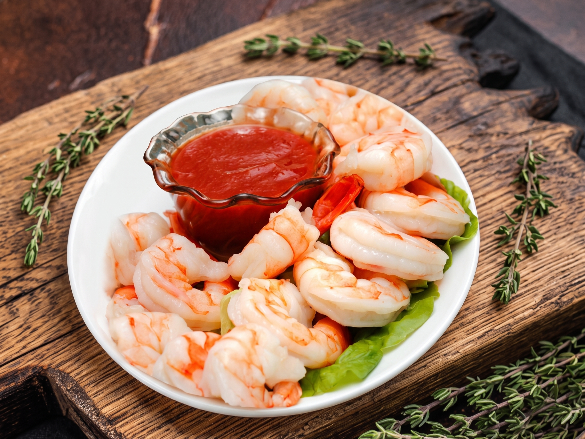 1/2 Lb. Cocktail Shrimp.