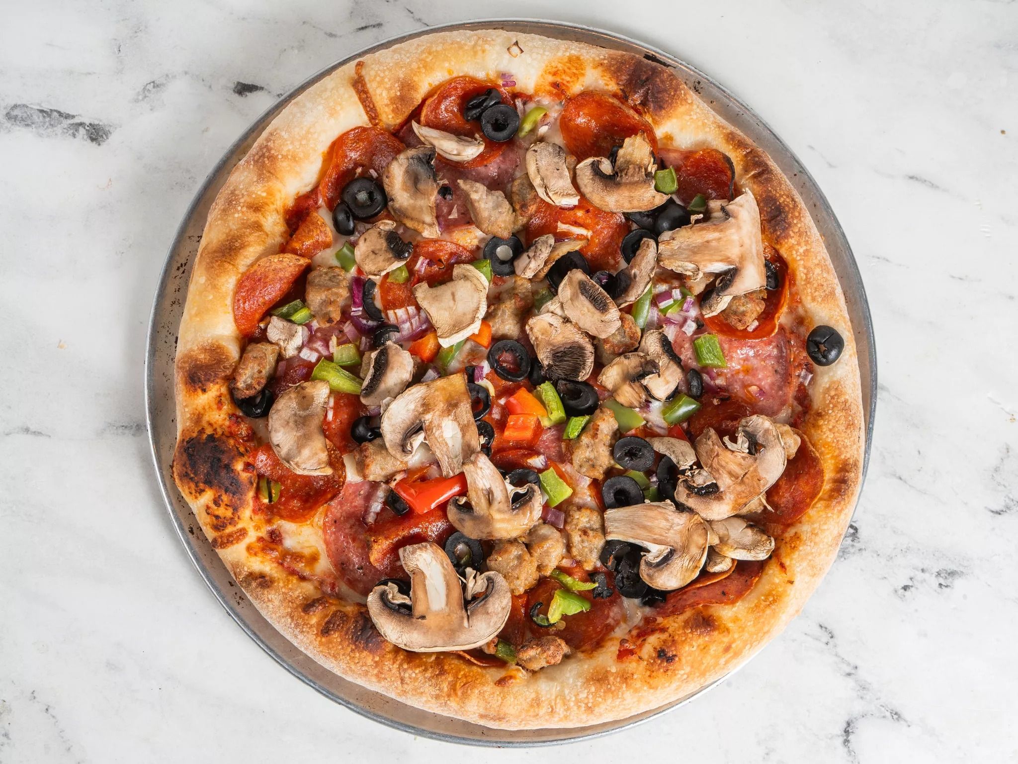 The Combo Pizza.