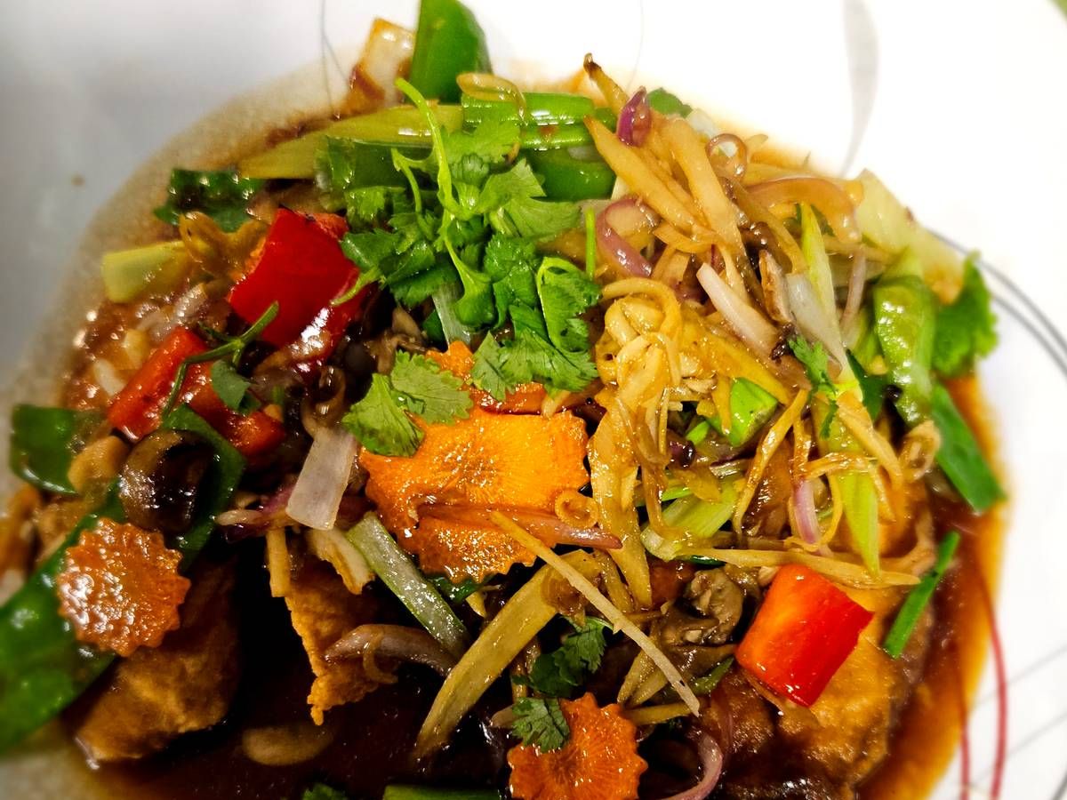 S15 Crispy Fish Ginger