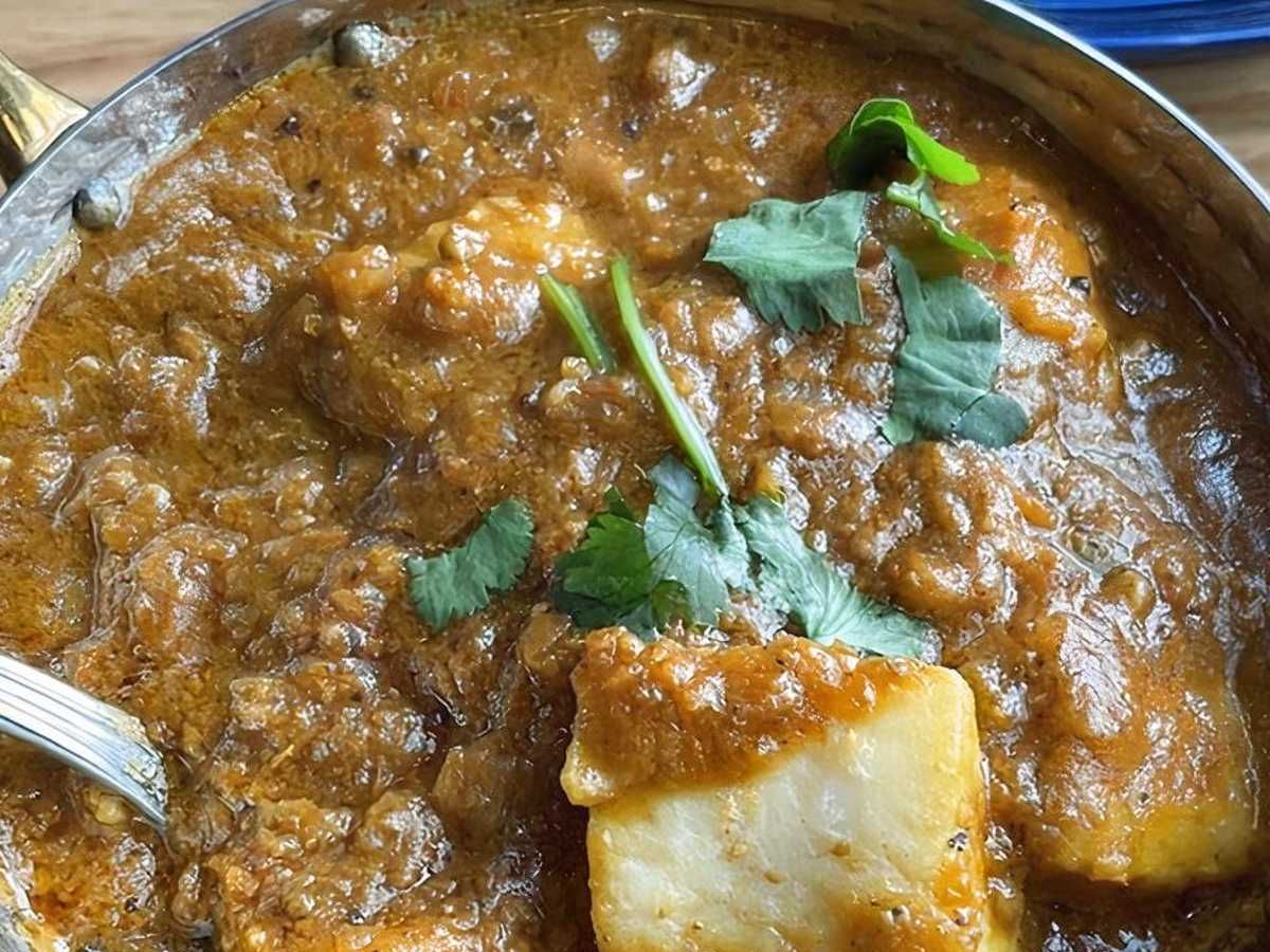 Fish Curry Half.
