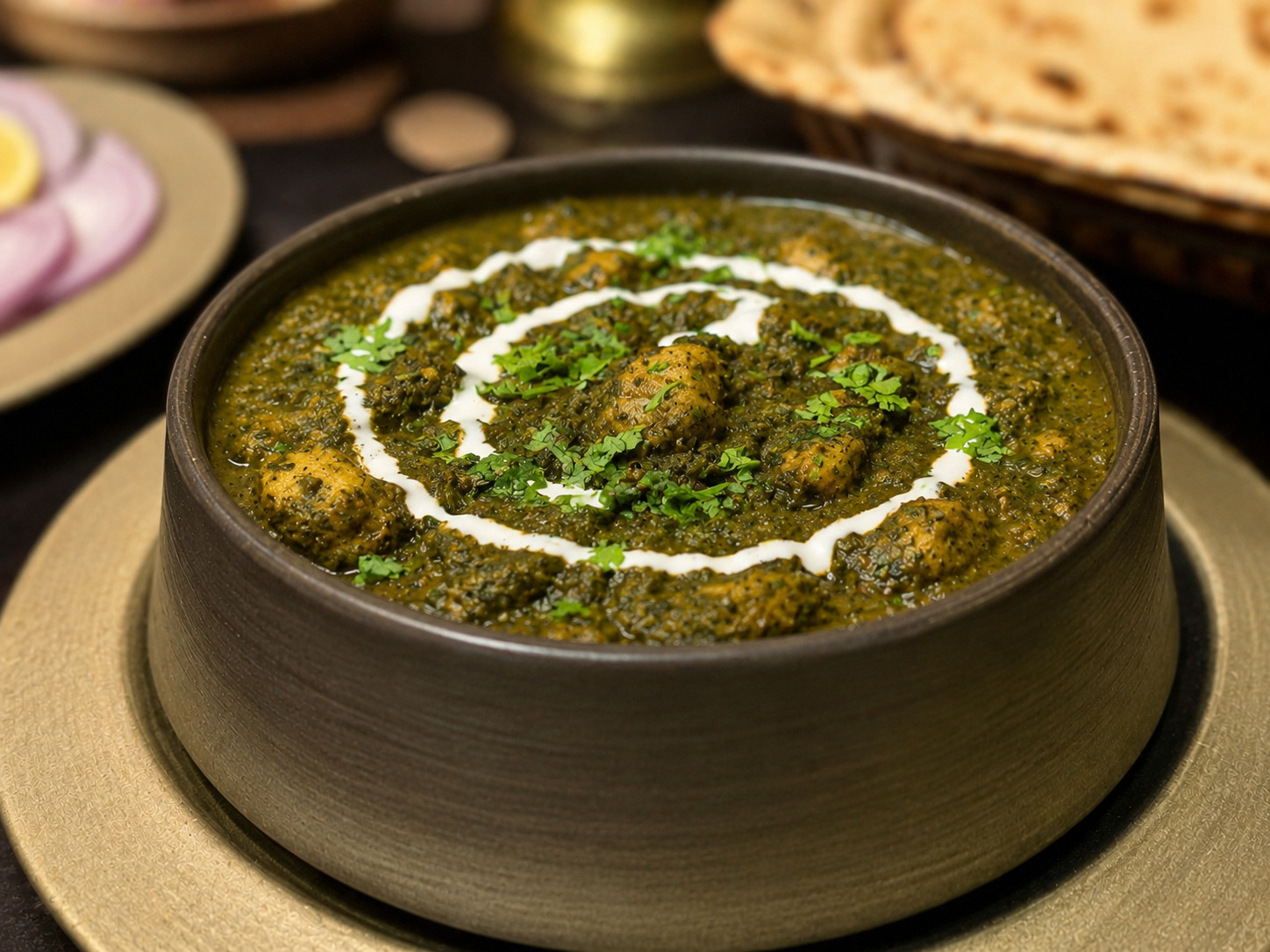 Creamy Chicken Saag.