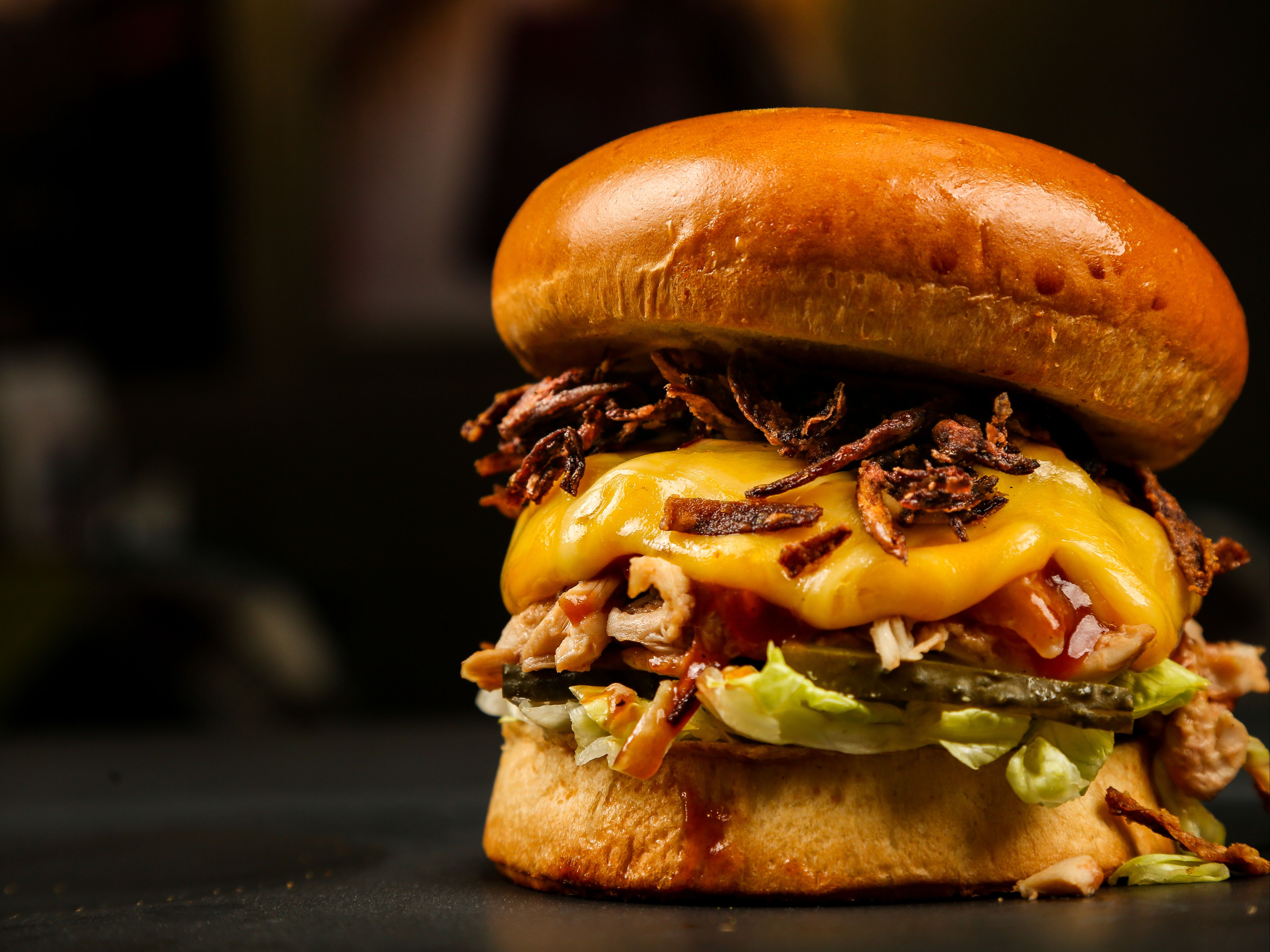 Midwest Patty Melt Burger.