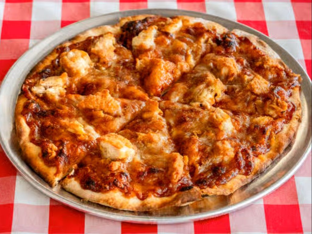 Barbecue Chicken Pizza.