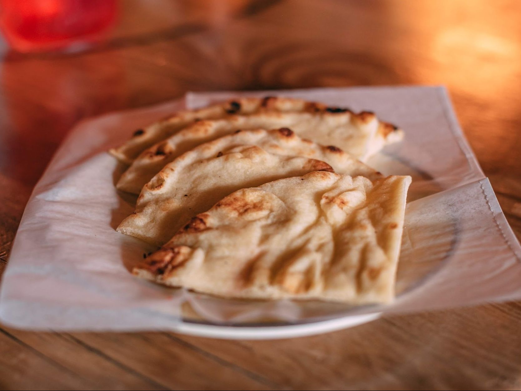 Toasted Pita.
