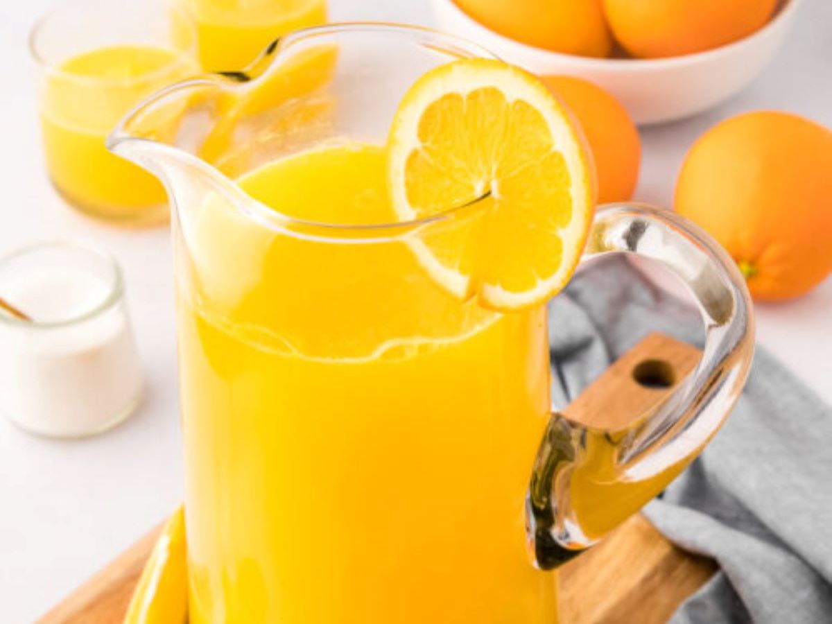 Fresh Squeezed Orange Juice Box