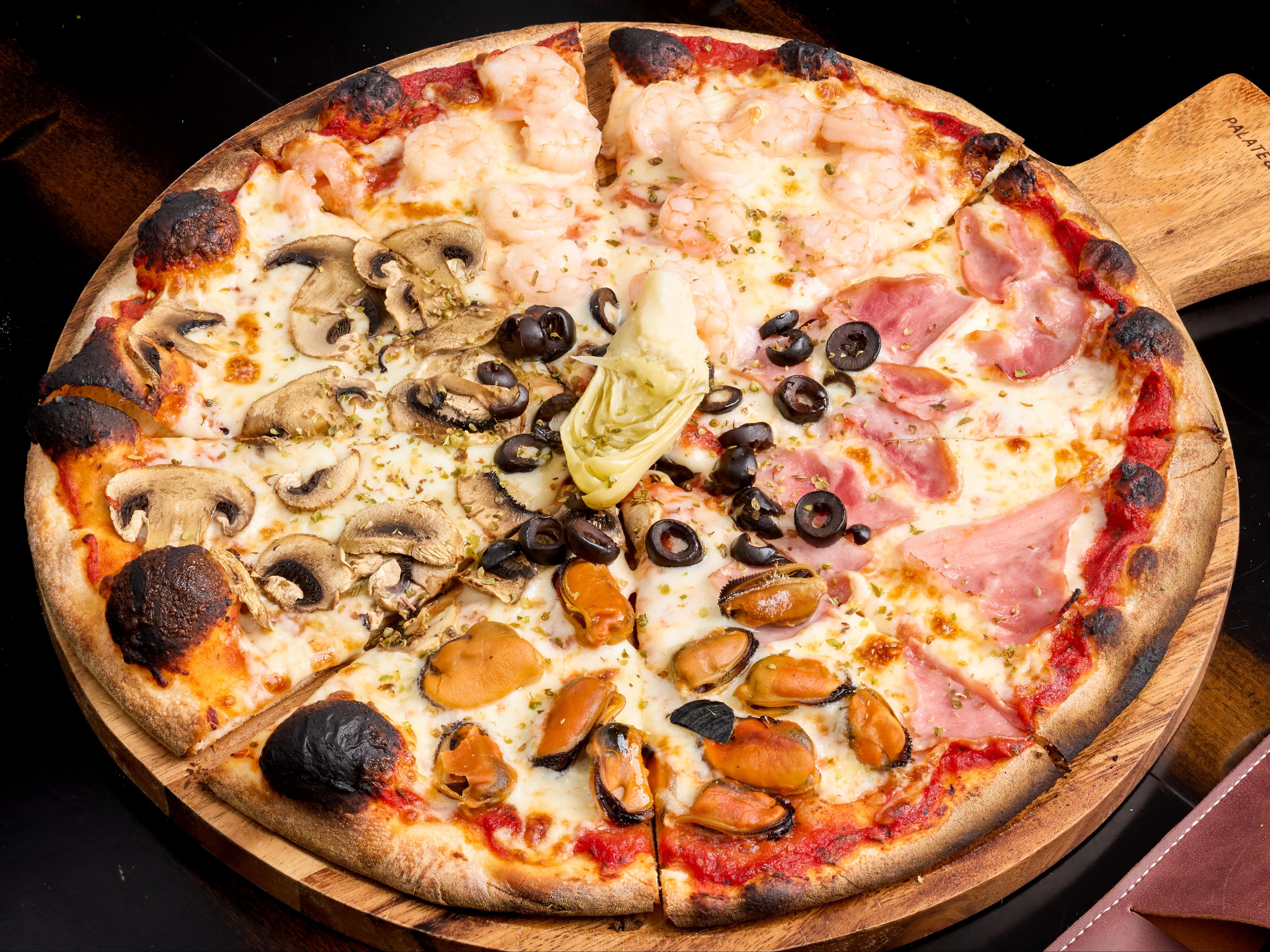 Quattro Stagioni Pizza - MEDIUM.