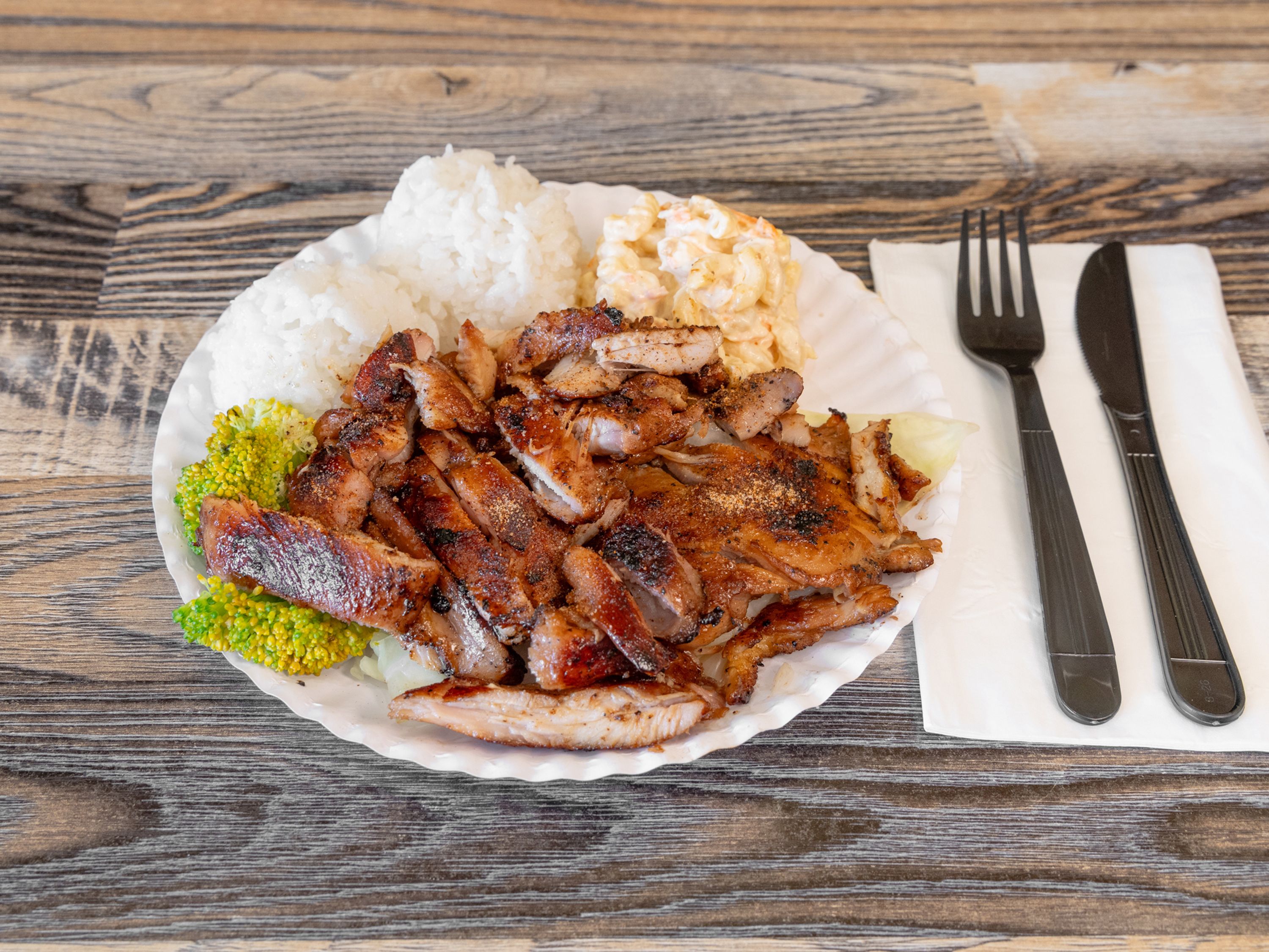 4.Spicy Cajun Chicken (Lunch & Dinner).