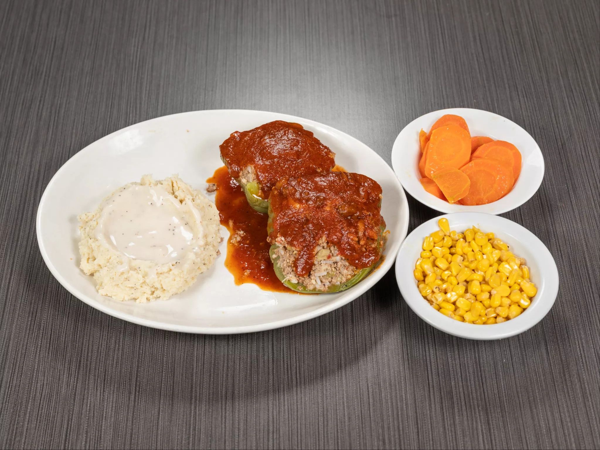 Stuffed Bell Peppers (Johnny Girl’s Recipe).