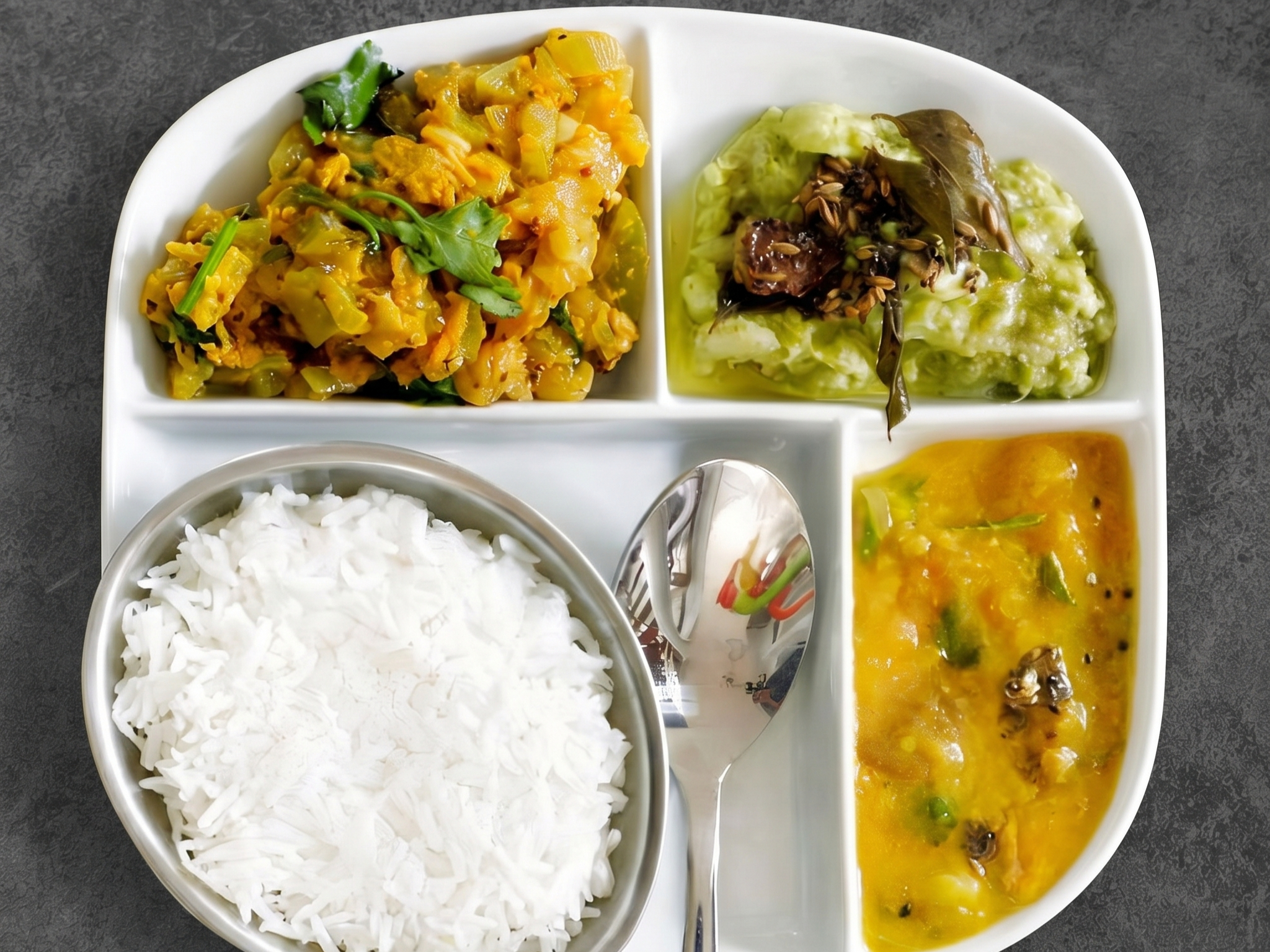 Vegetable Dinner for 2.