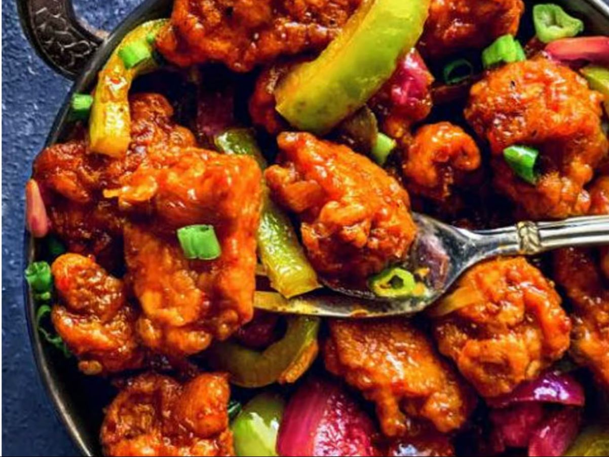 Chicken Chilli (Indo Chinese).