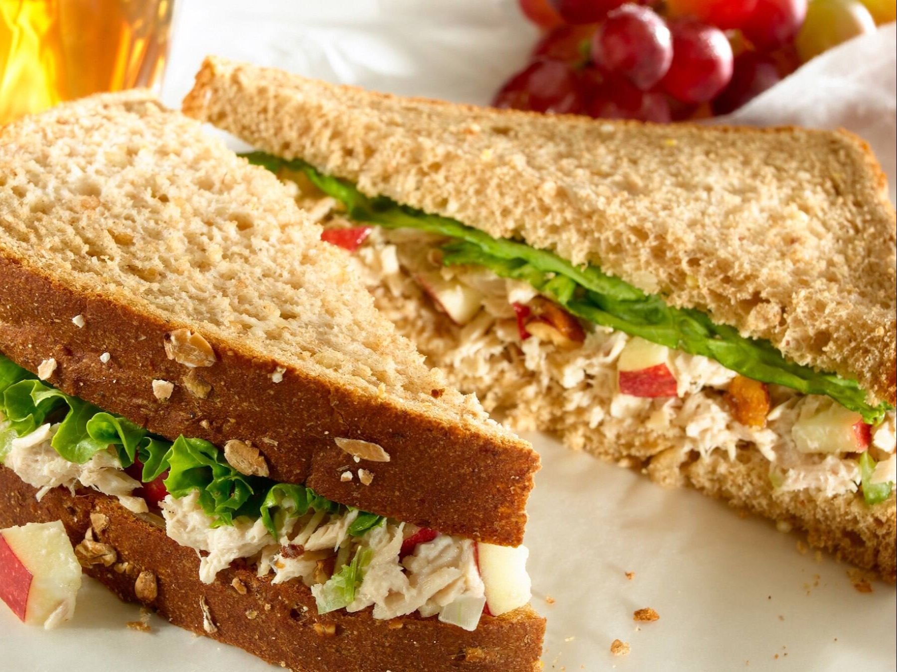 Chicken Waldorf Sandwich.