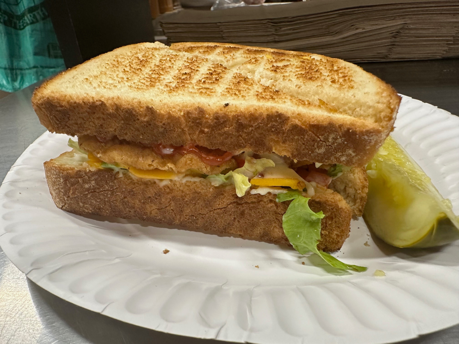 Fish Filet Sandwich (online)