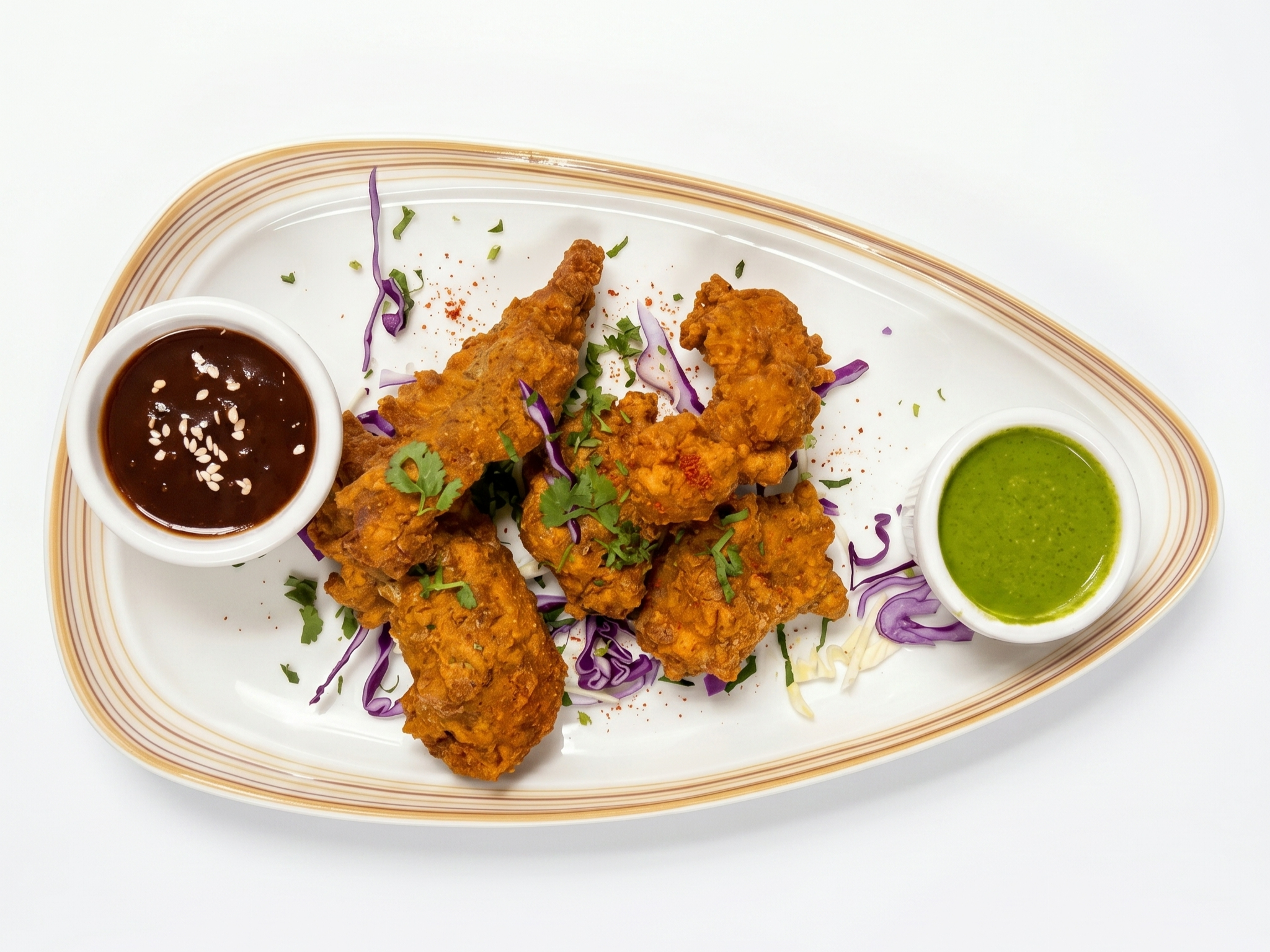 Fish Pakora.