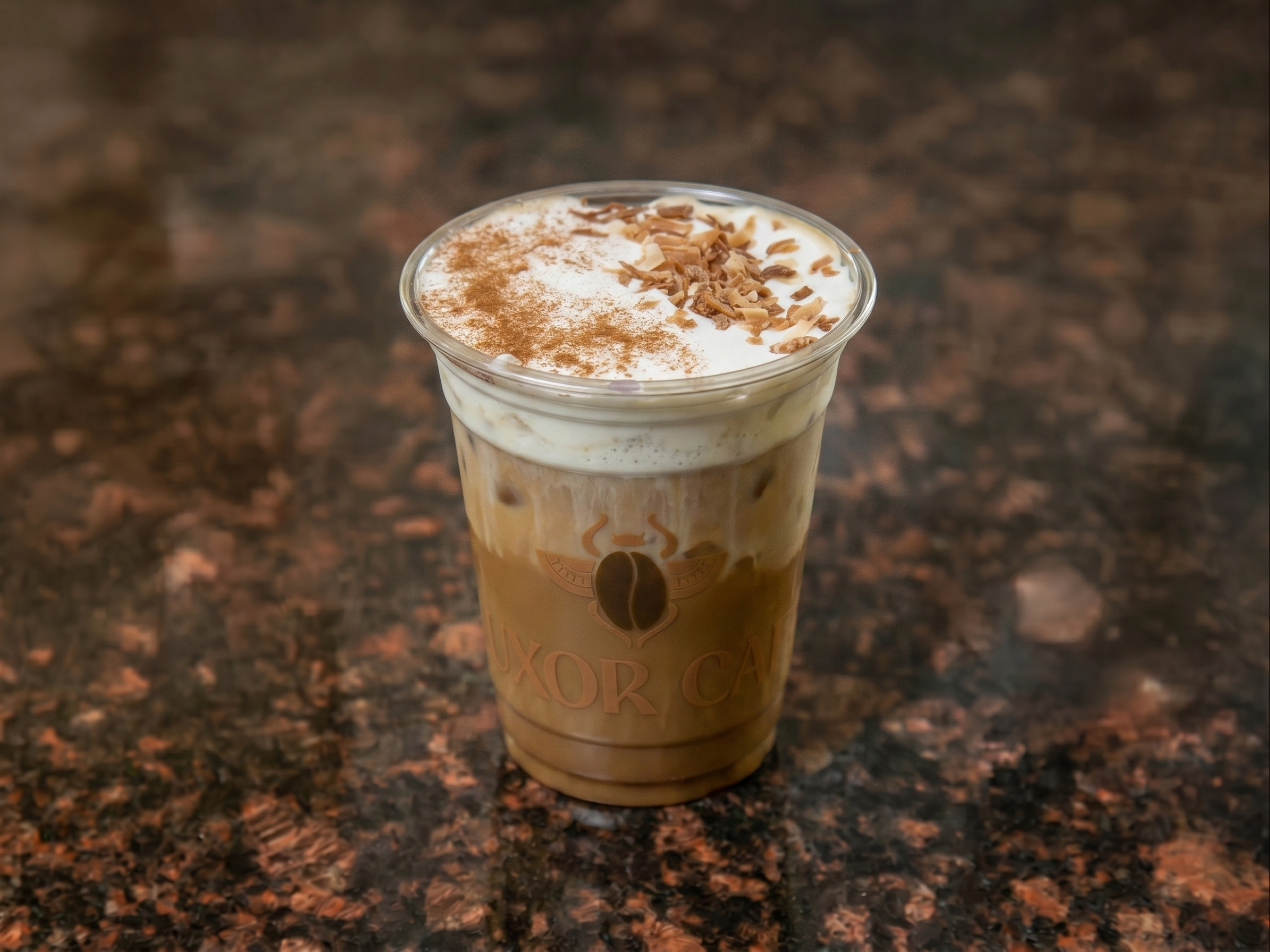 Toasted Coconut Cloud Cortado.