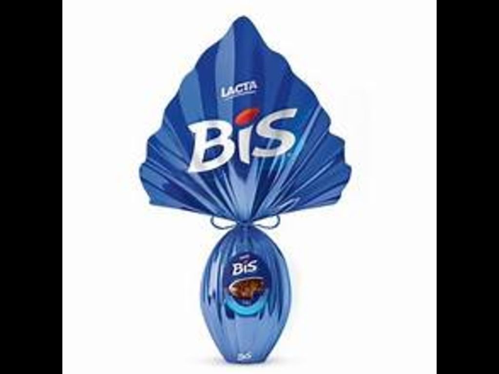 Ovo Pascoa Bis Ao Leite Lacta 305g.