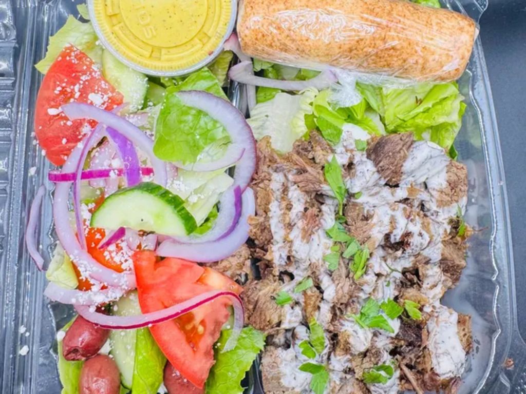 Lamb Shawarma Salad.